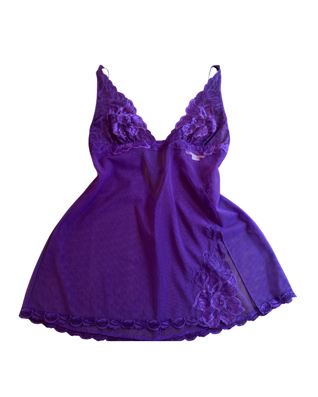 2004 VS Purple Mesh Top
