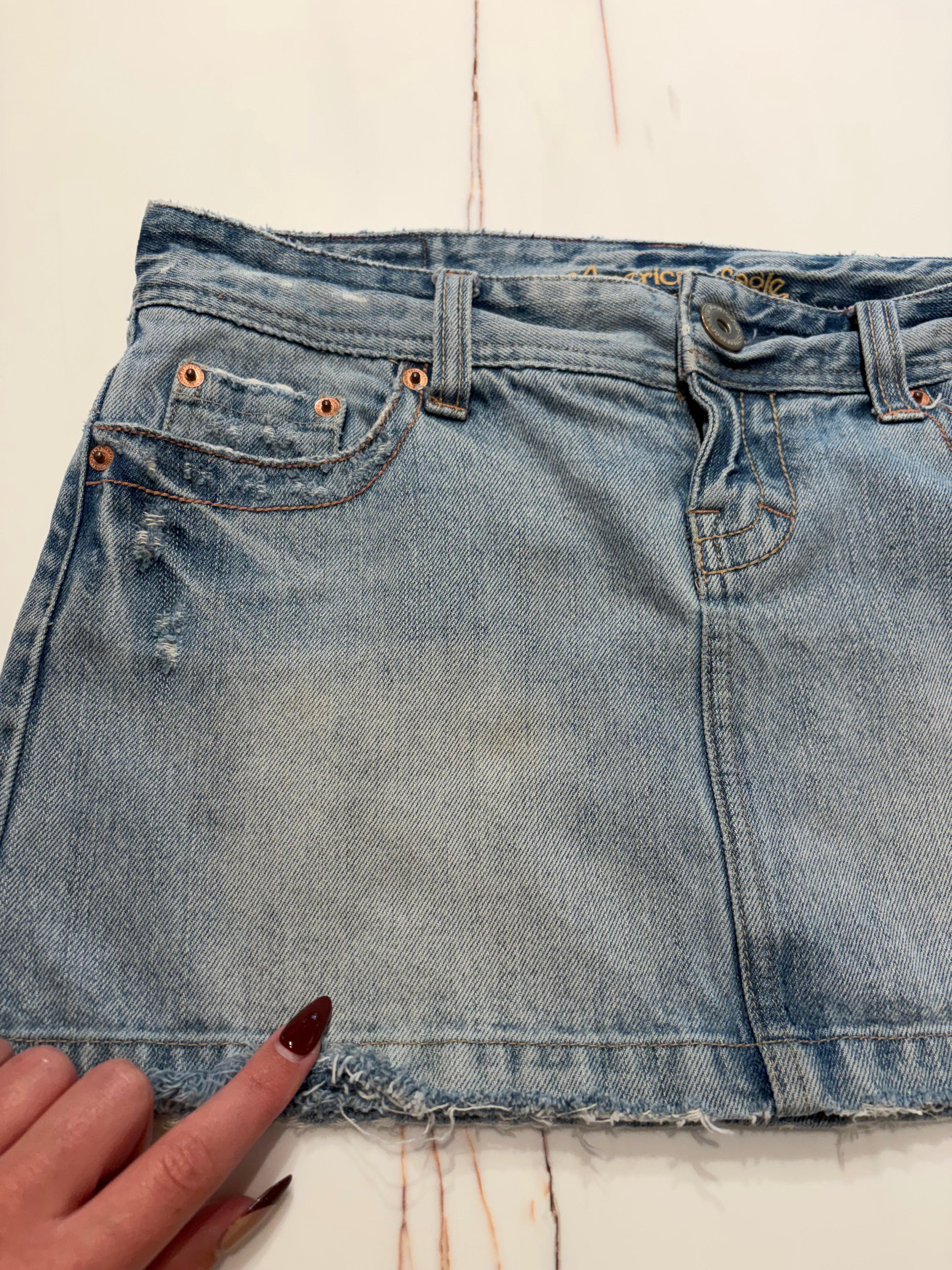 American Eagle Mini Jean Skirt - Size 4