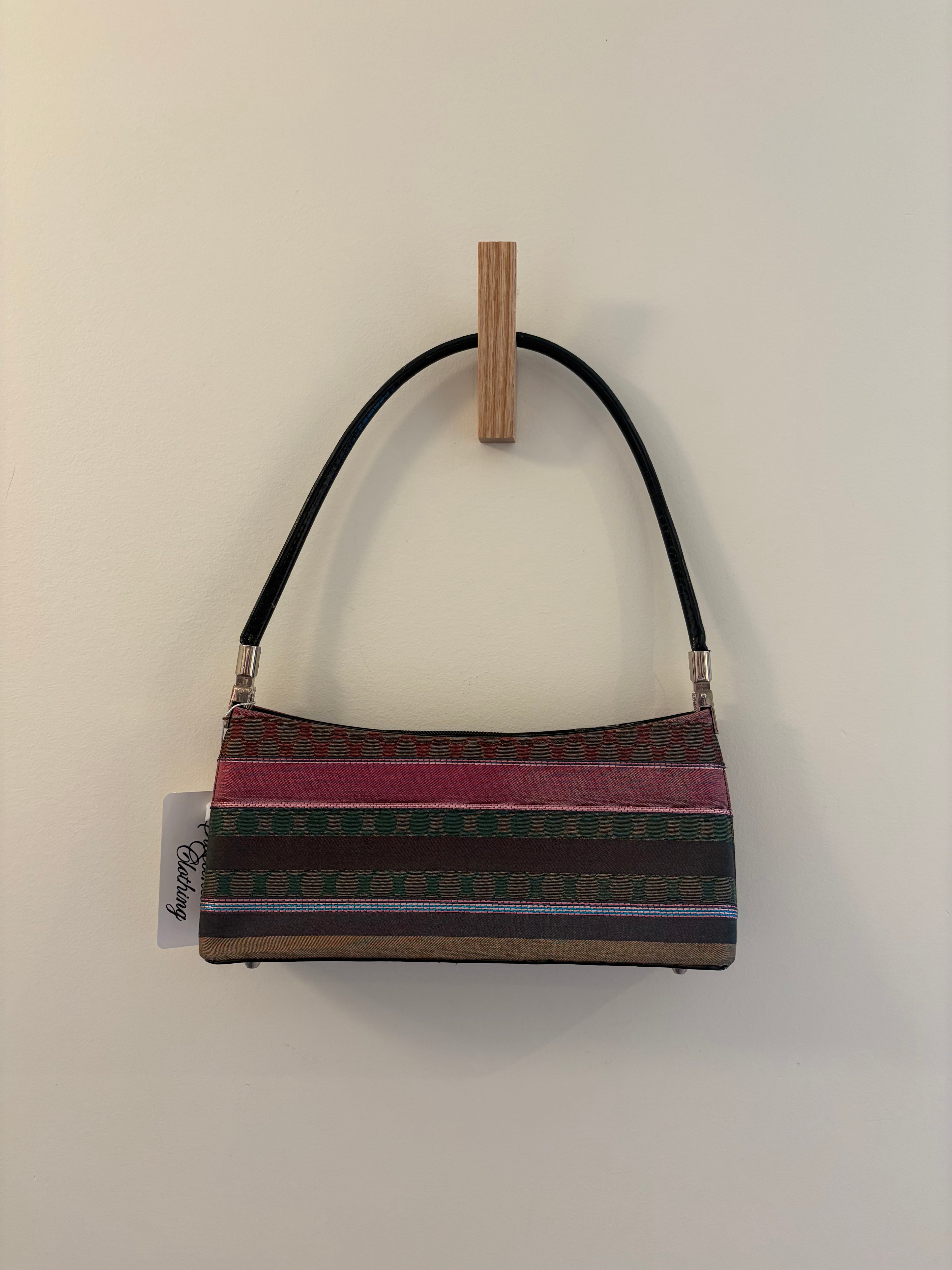 Kate Spade Pink Stripe Shoulder Bag