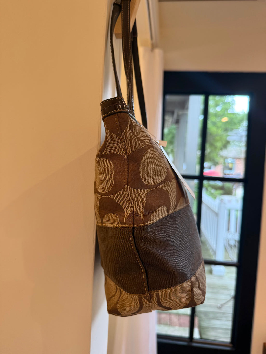 Coach 2009 Signature Stripe Tote