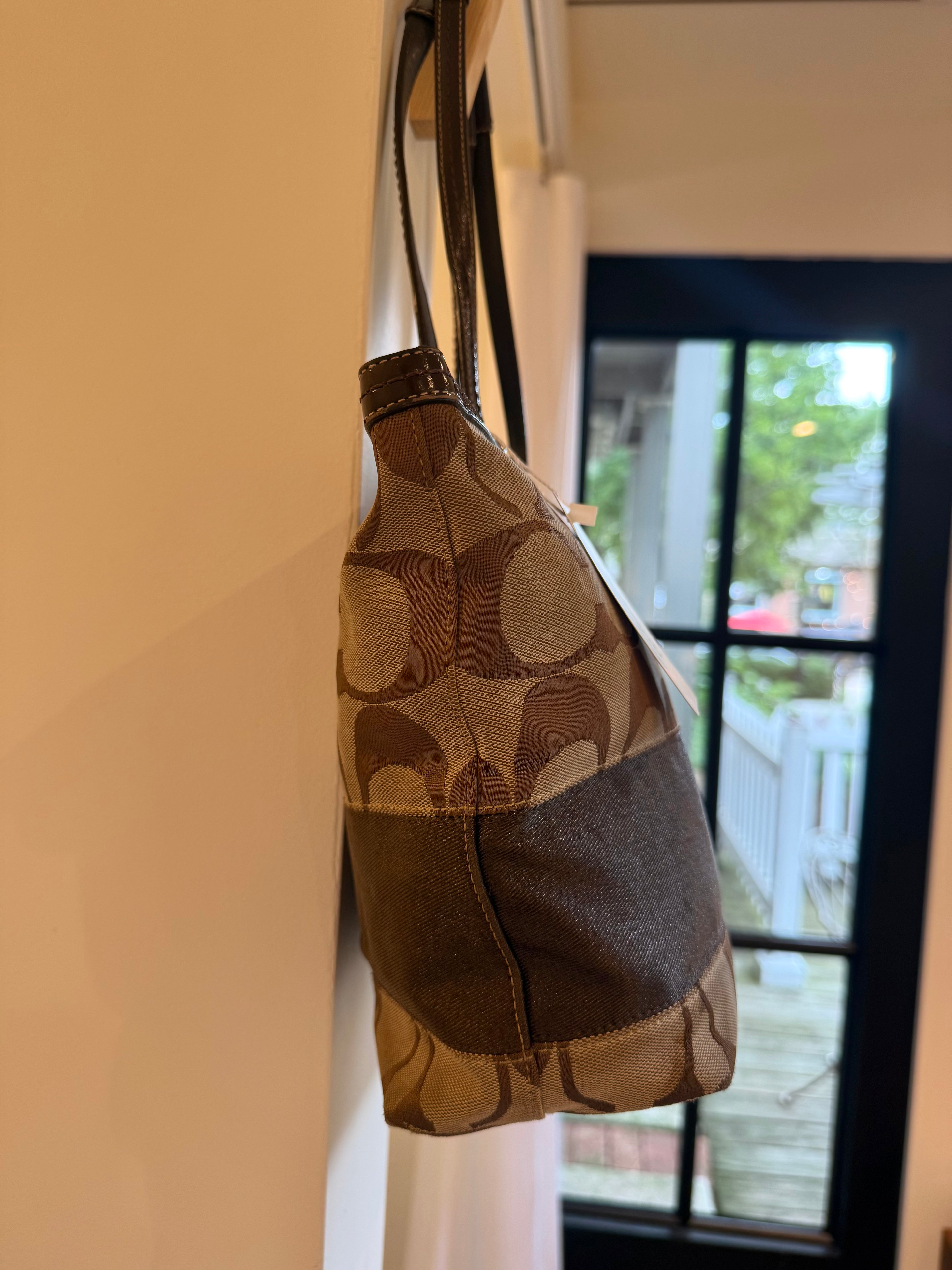 Coach 2009 Signature Stripe Tote