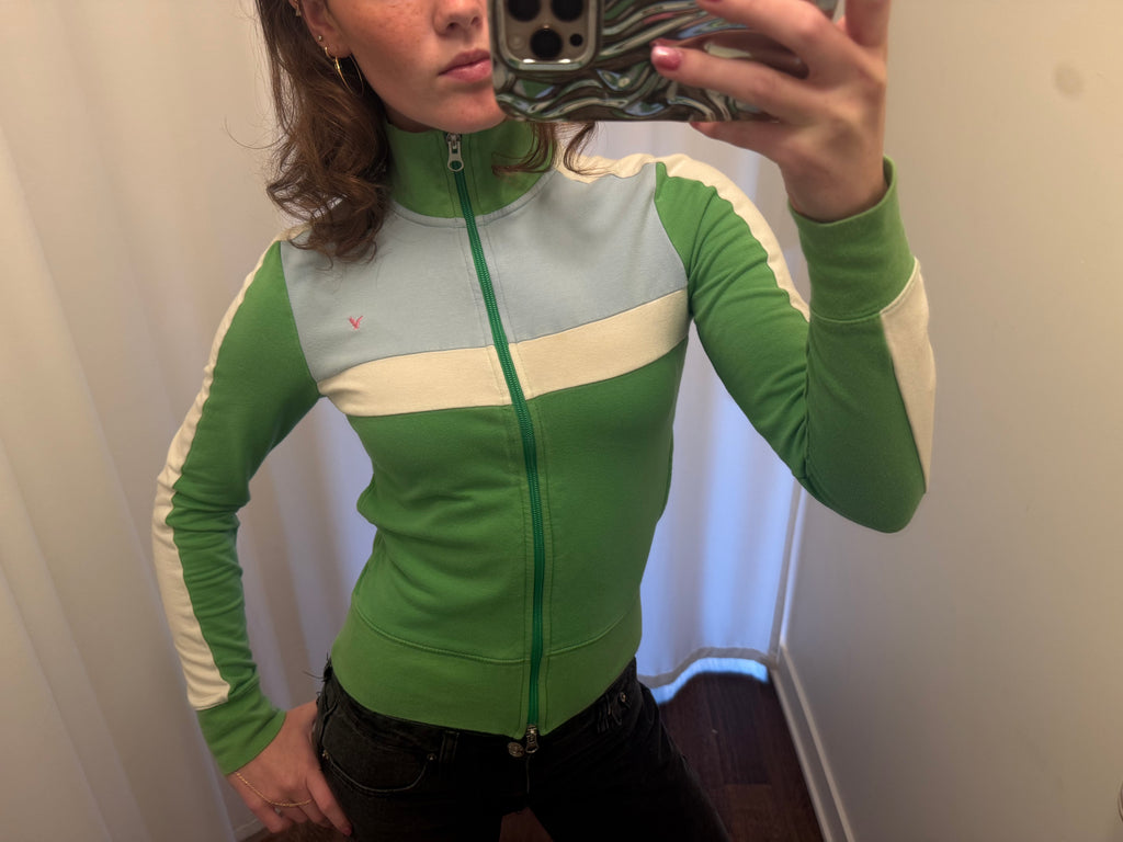 American Eagle Track Zip Up - Small