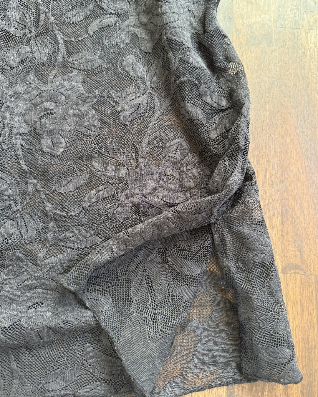 2003 VS Black Lace Dress - Large