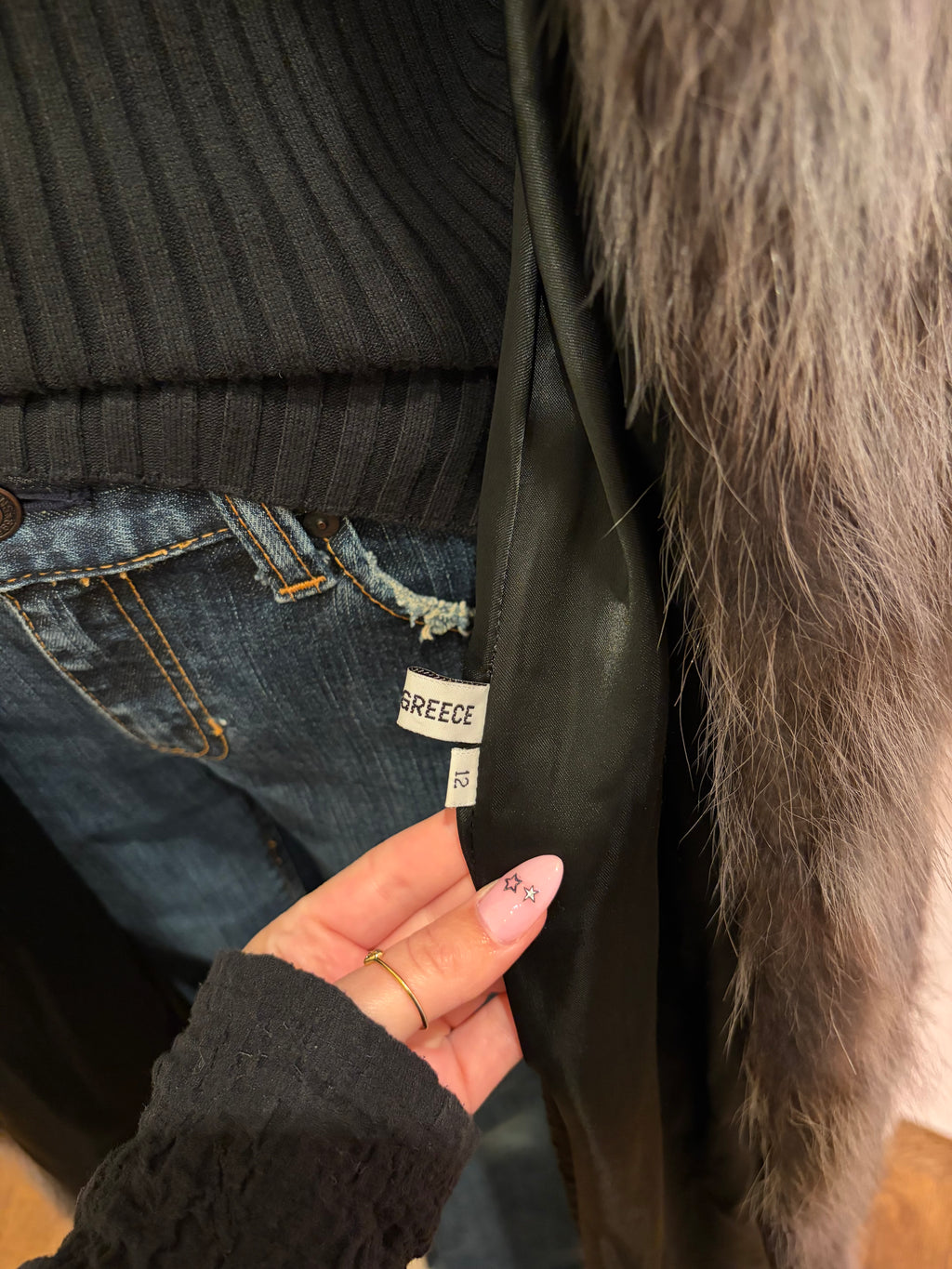 "Paddor's" Full-Length Fur Coat - Size 12