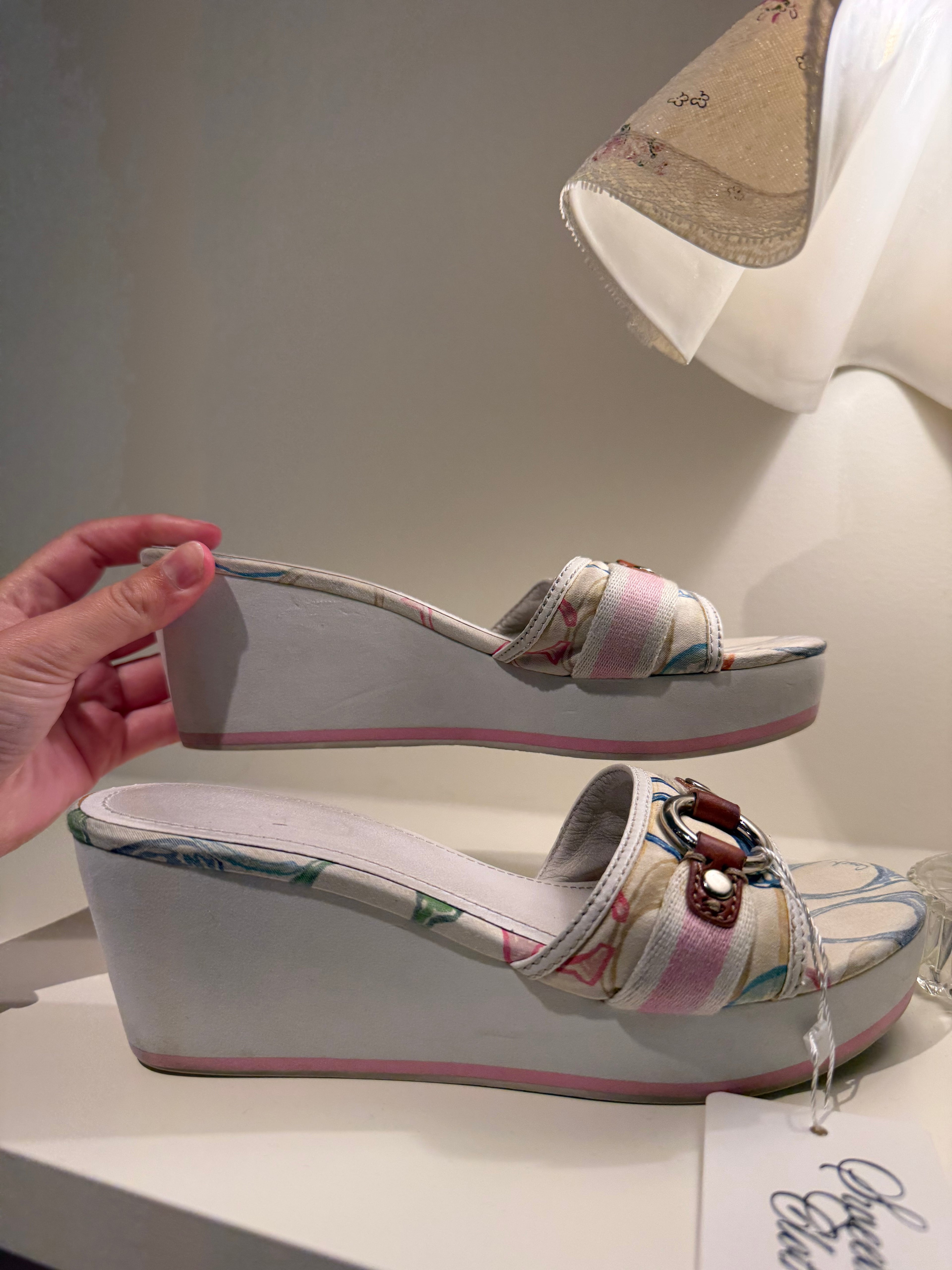 Coach Fionah Multicolor Heel - 6.5
