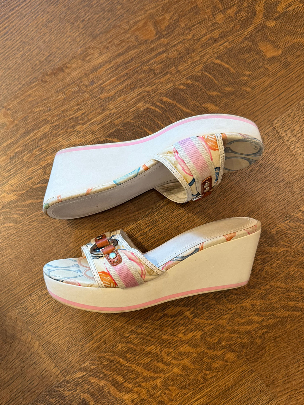 Coach Fionah Multicolor Heel - 6.5