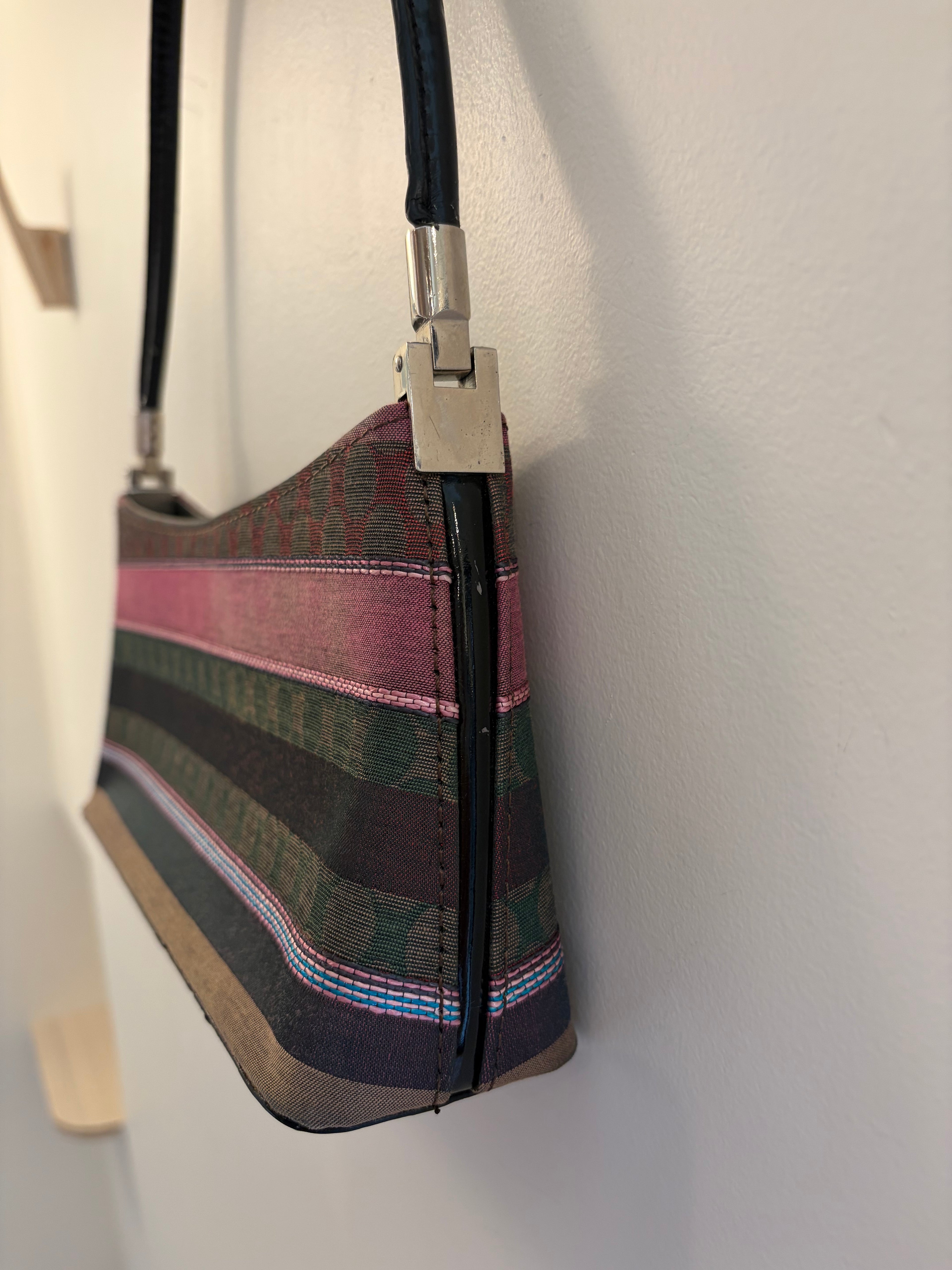 Kate Spade Pink Stripe Shoulder Bag