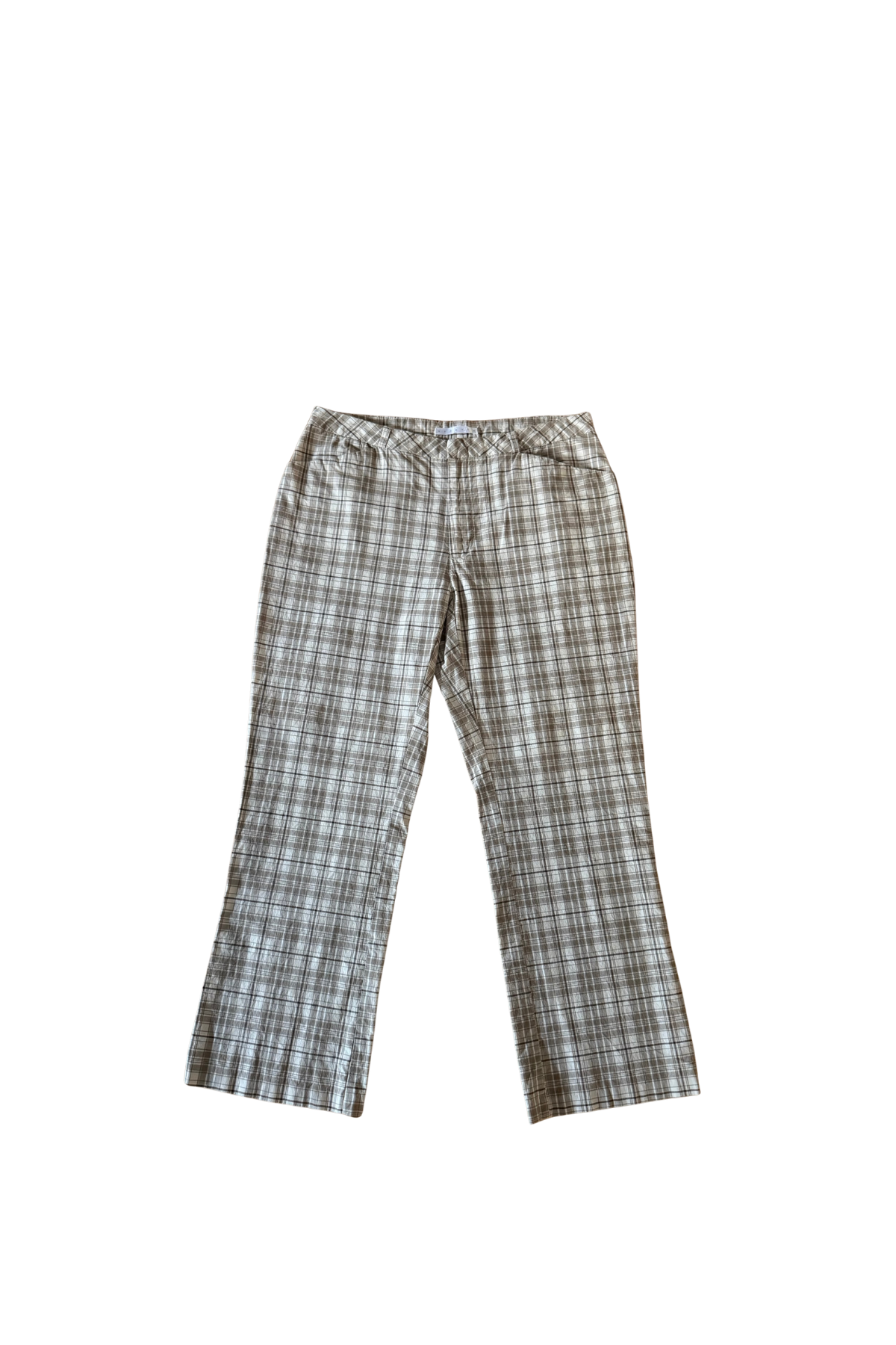 Plaid Capris - Medium