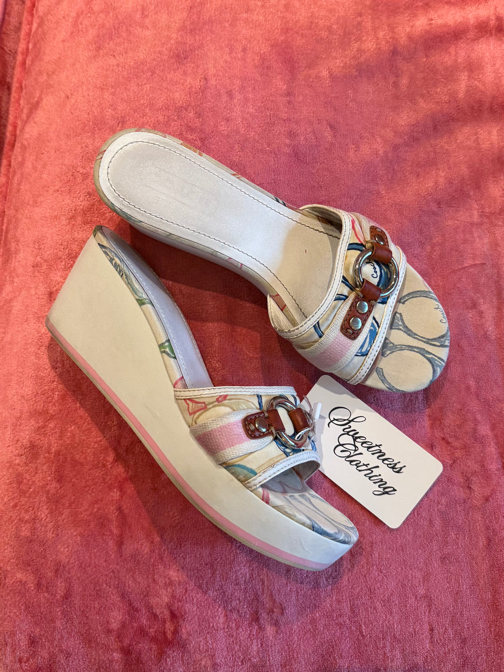 Coach Fionah Multicolor Heel - 6.5