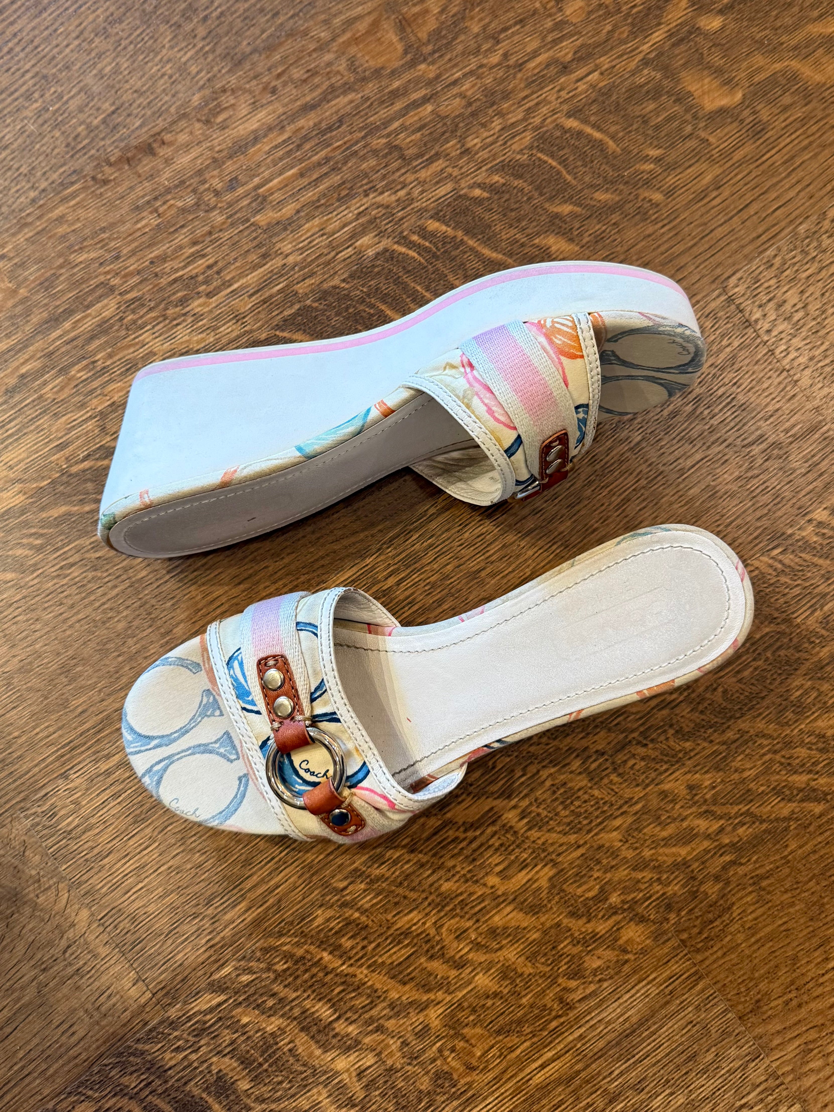 Coach Fionah Multicolor Heel - 6.5