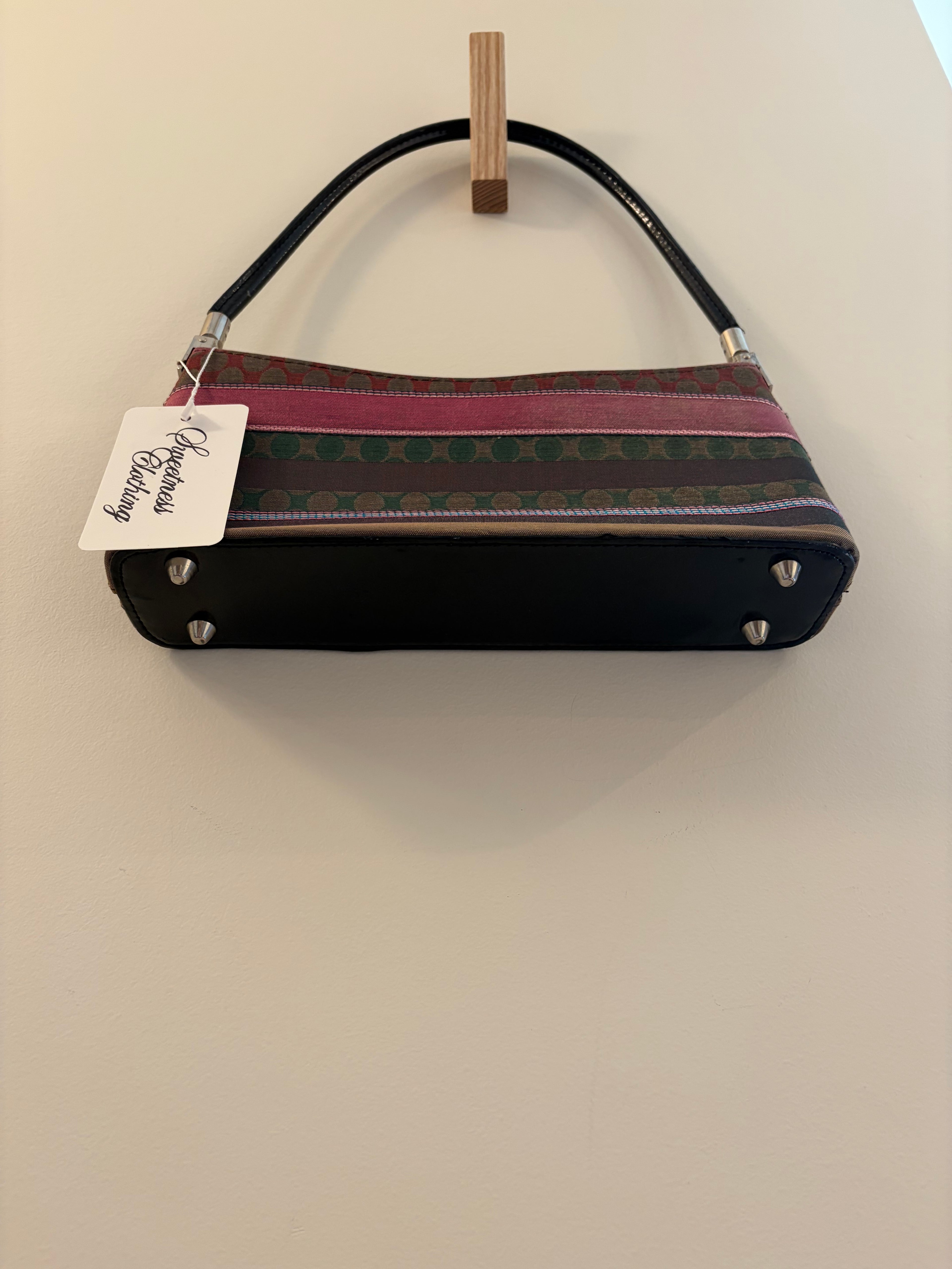 Kate Spade Pink Stripe Shoulder Bag