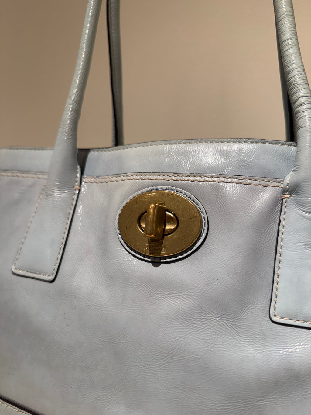 2007 Coach Madeline Patent Leather Bag