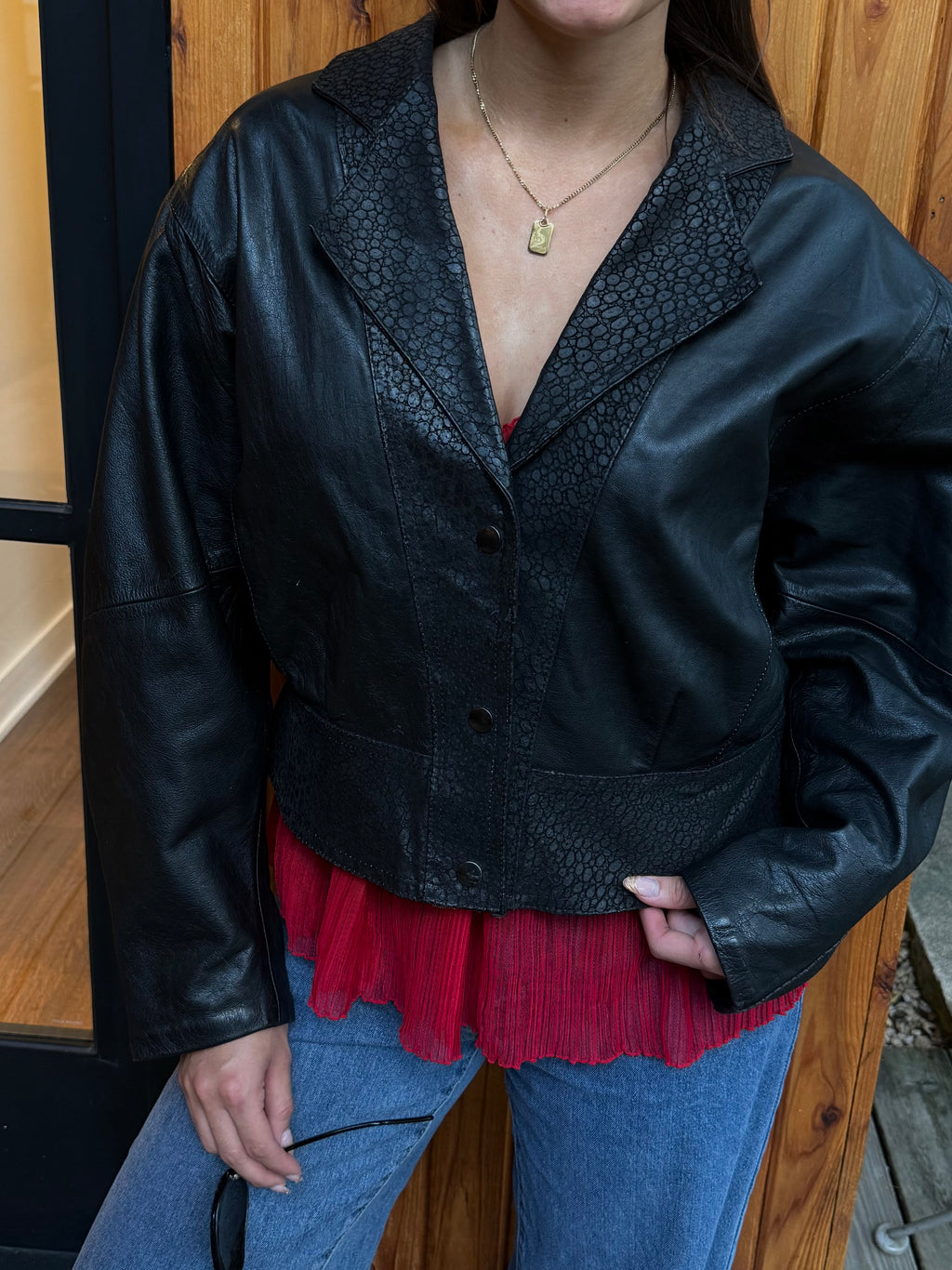 Orig. Hnos. Solorzano Leather Jacket - Medium