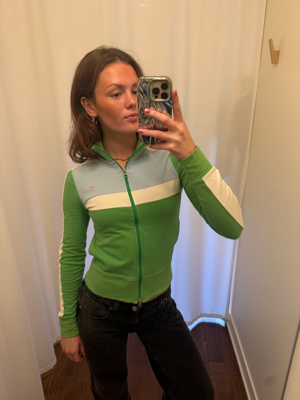 American Eagle Track Zip Up - Small