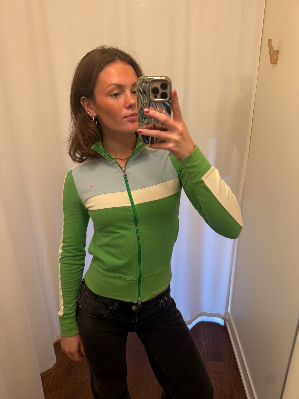 American Eagle Track Zip Up - Small