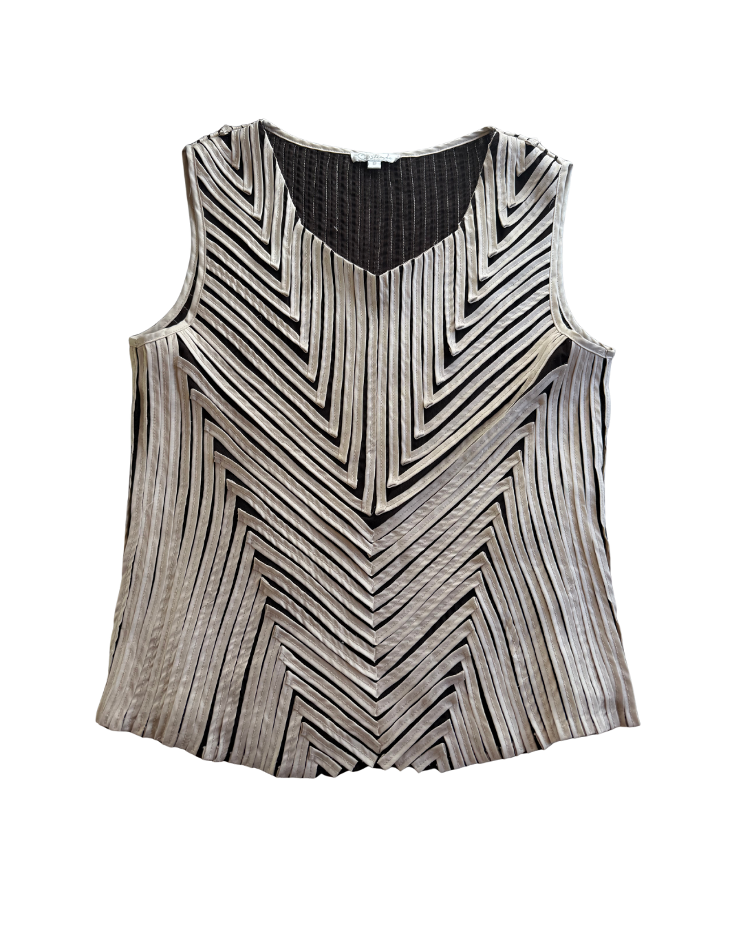 Abstract Stripe Tank - Large