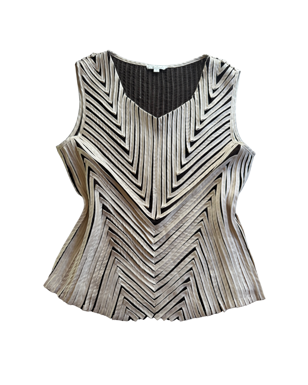 Abstract Stripe Tank - Large