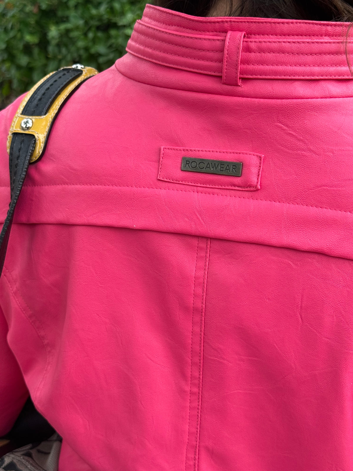 Rocawear Pink "Leather" Jacket - XL