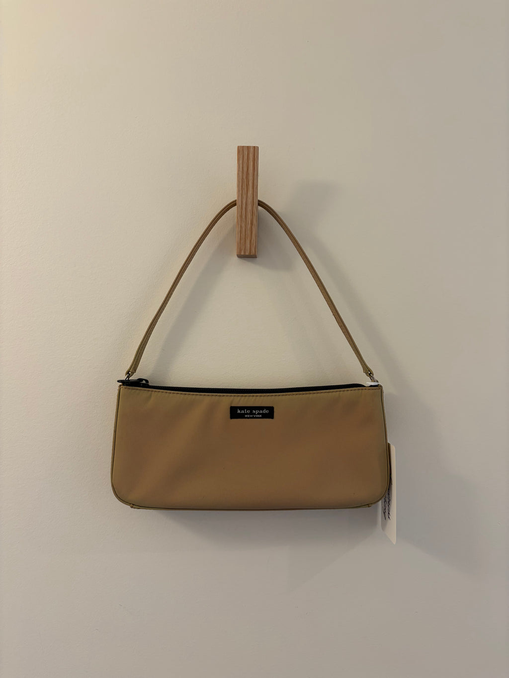 Kate Spade Tan Nylon Shoulder Bag