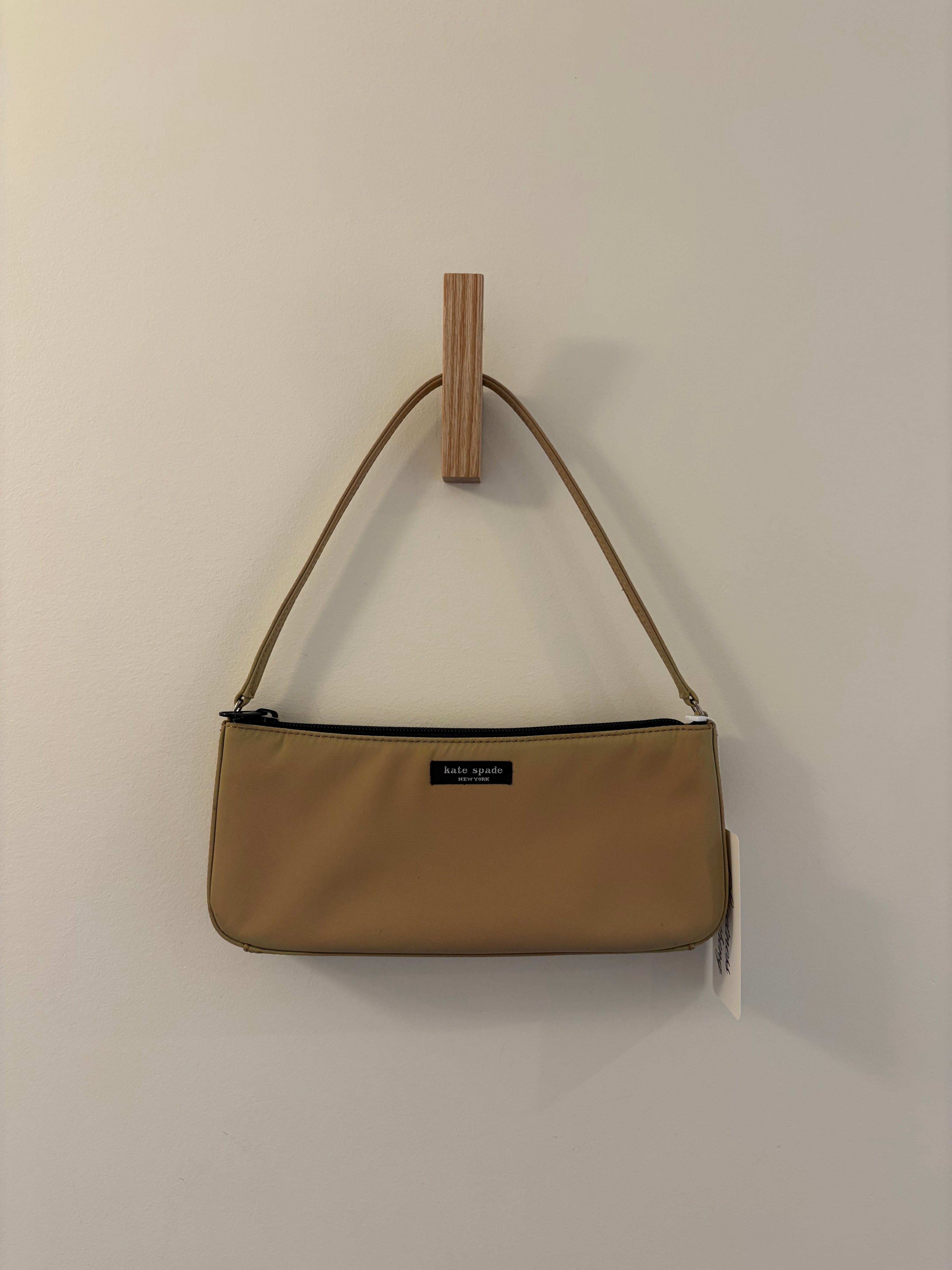 Kate Spade Tan Nylon Shoulder Bag