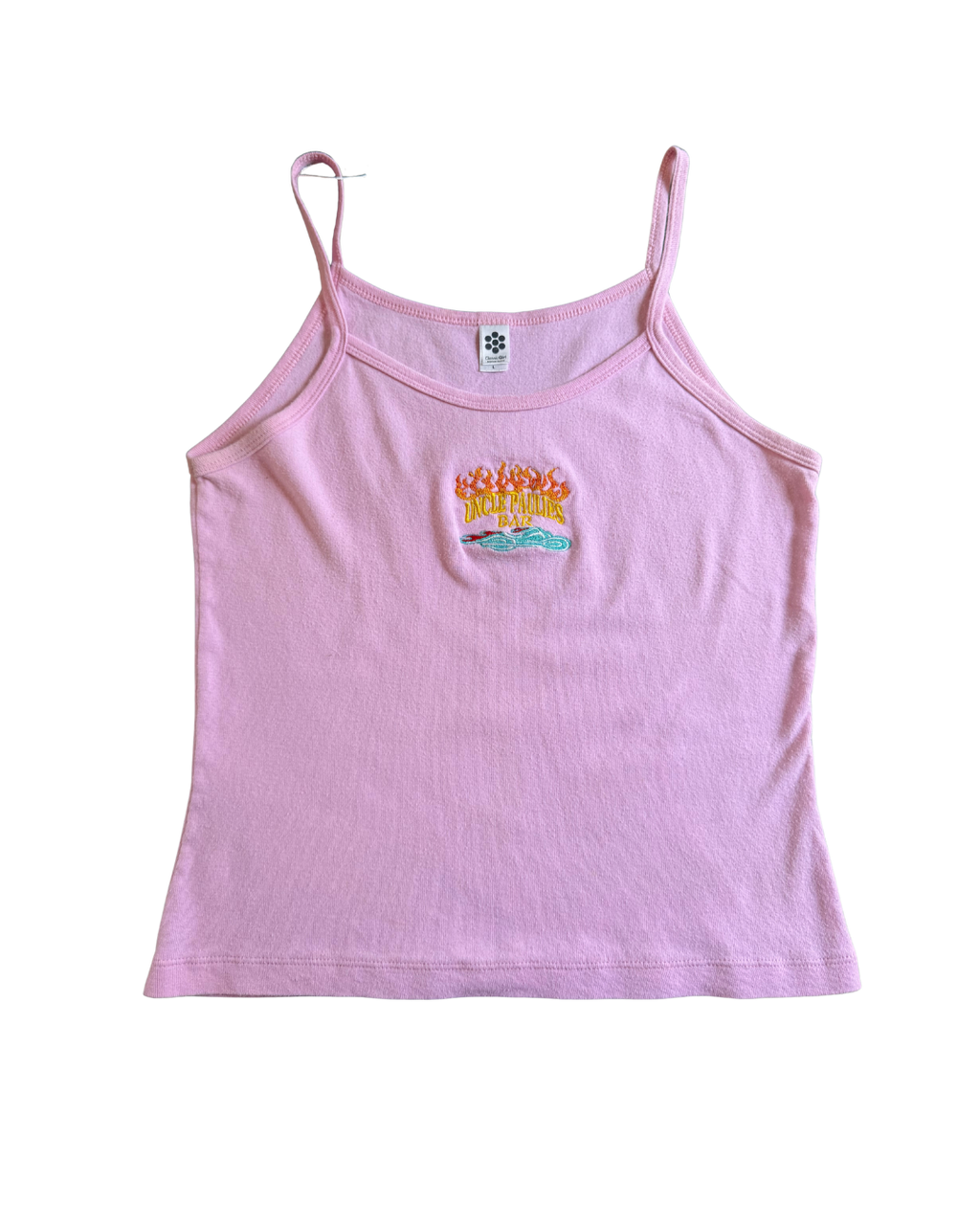 Baby Pink Uncle Paulie's Bar Tank - Large