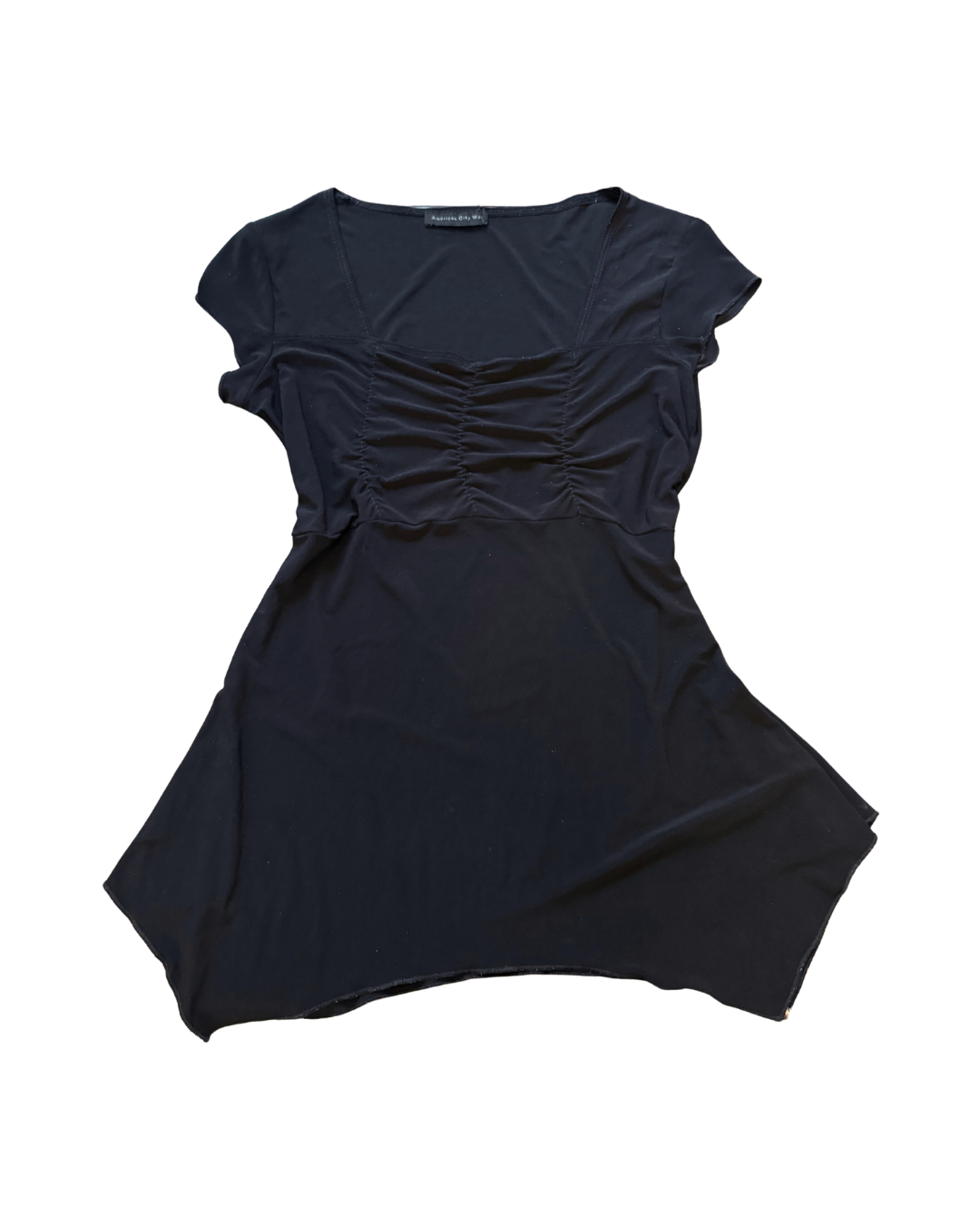 Black Grunge Fairy Top - S/M