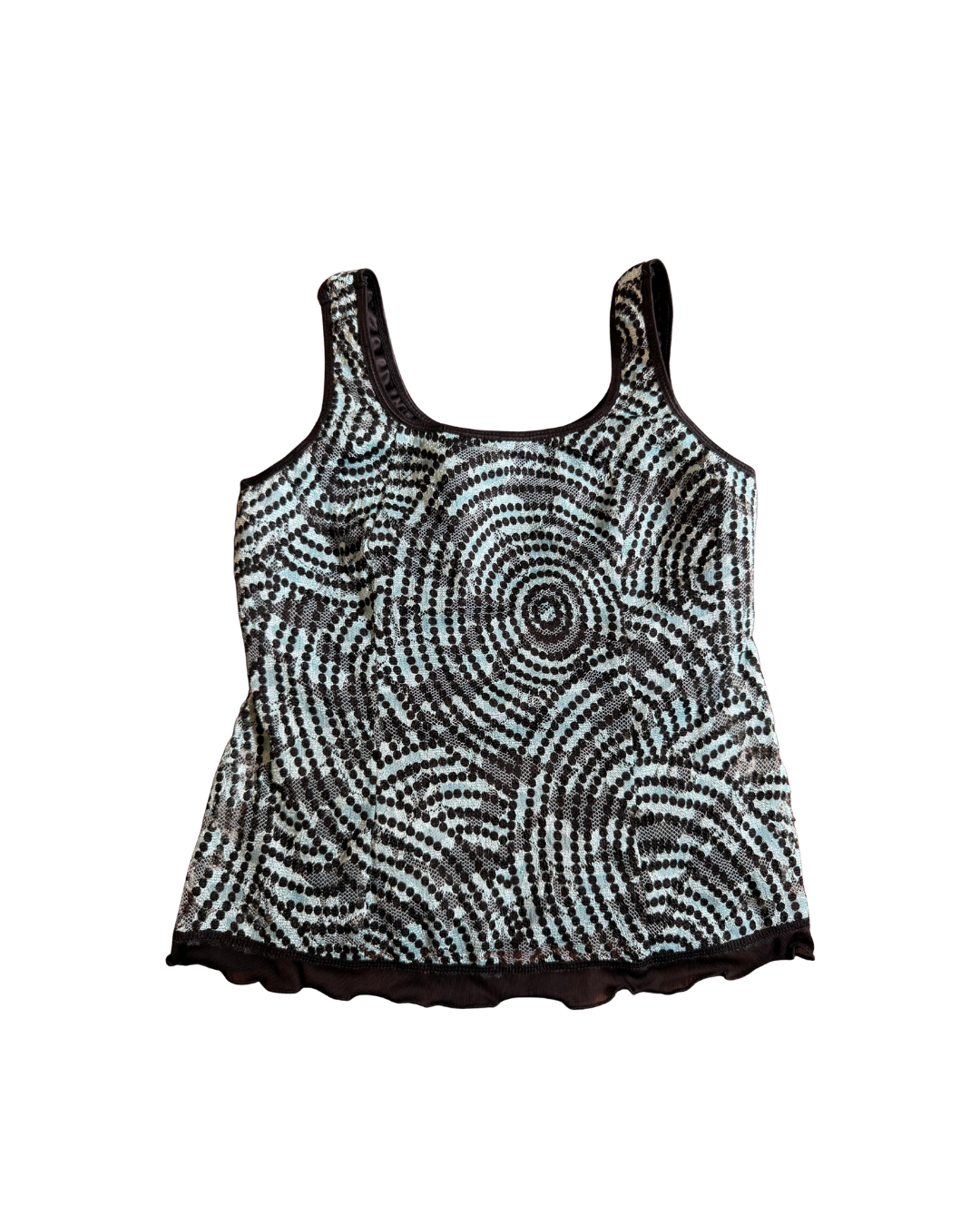 Blue & Black Tank - Medium