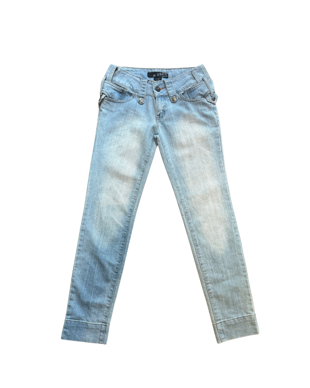 Button Detail Jeans - Size 6