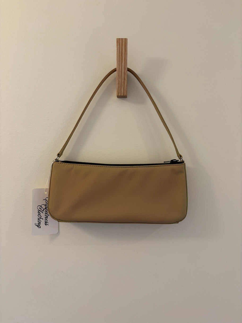 Kate Spade Tan Nylon Shoulder Bag