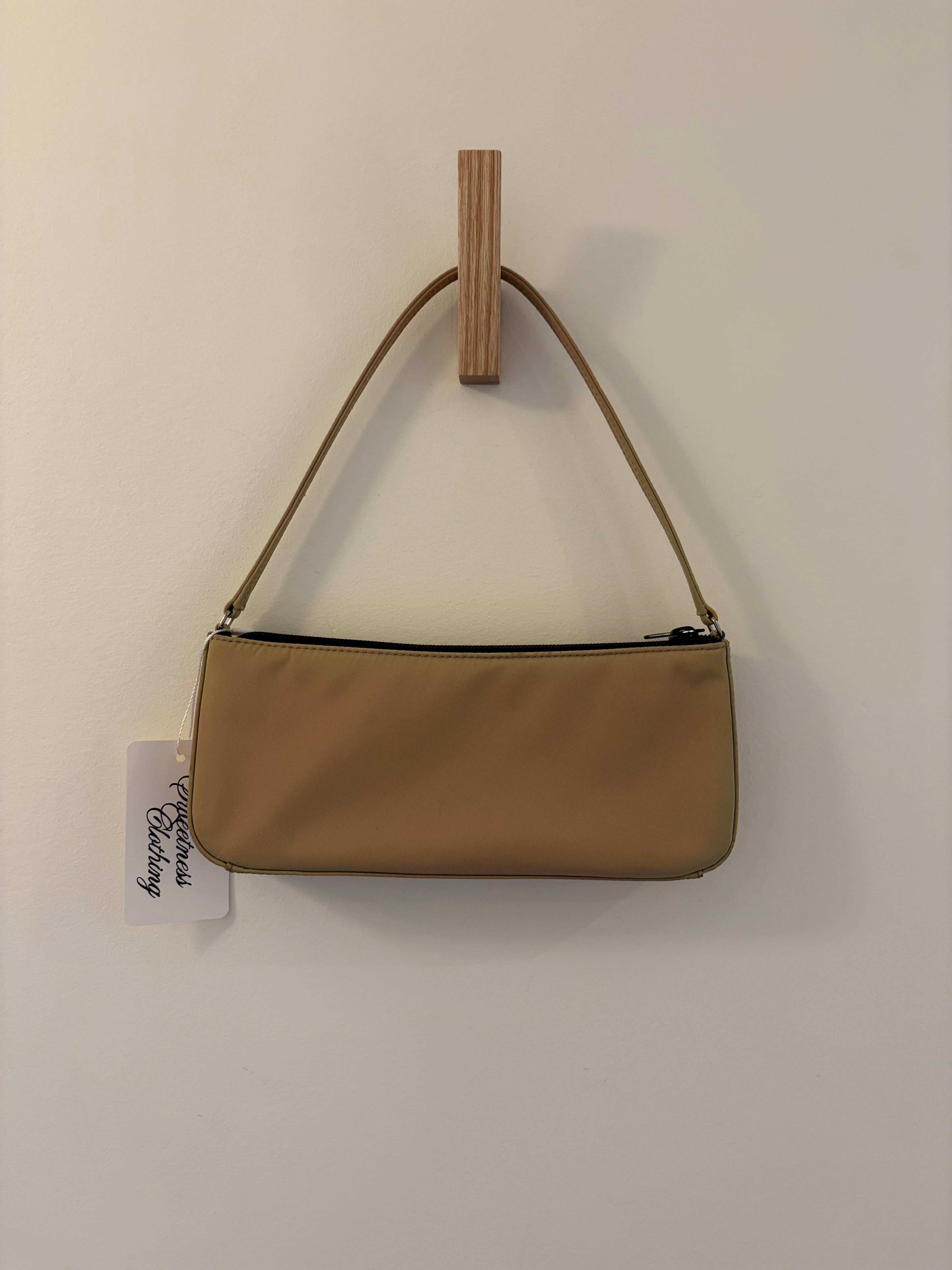Kate Spade Tan Nylon Shoulder Bag