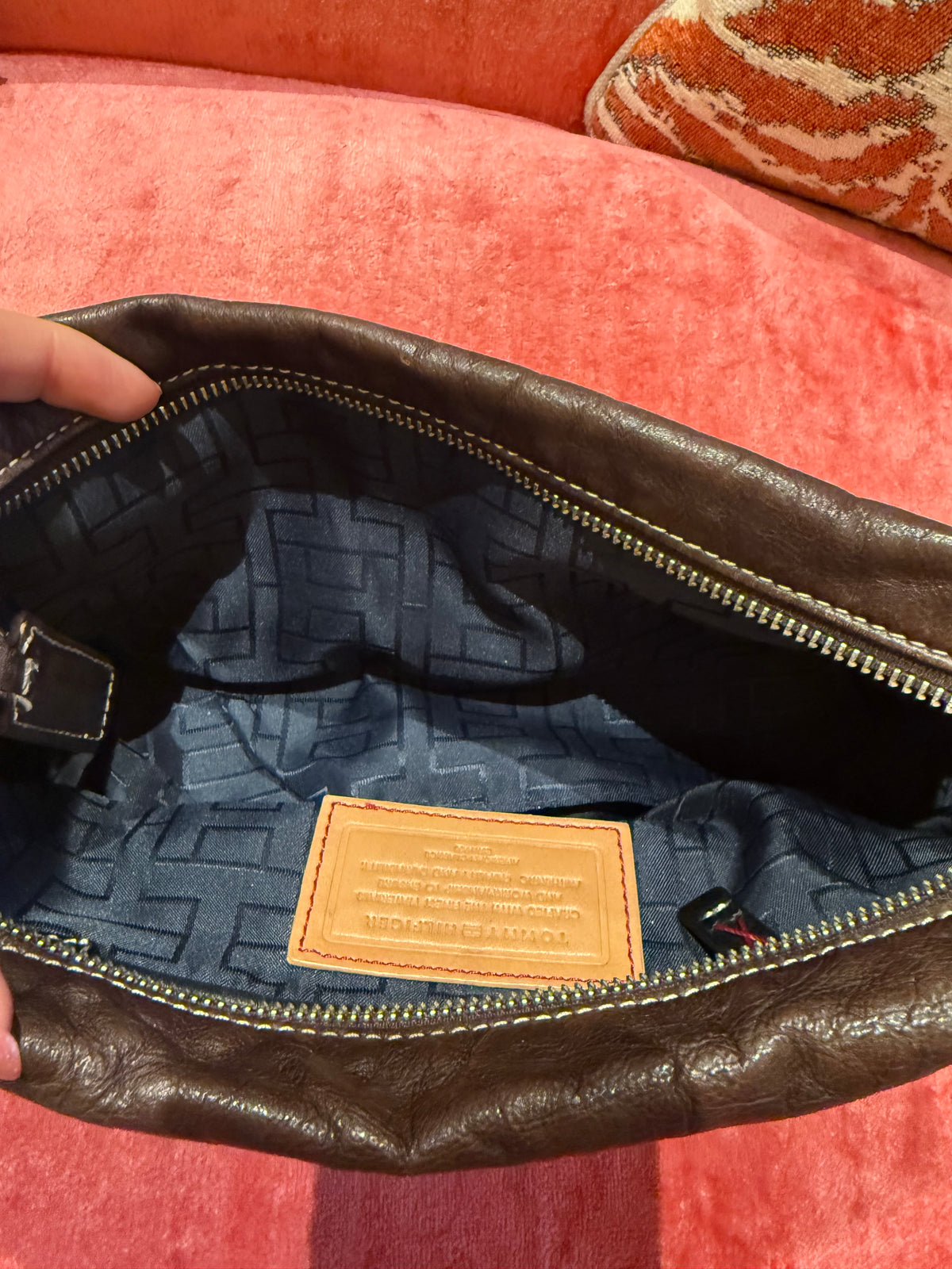 Brown & Black Tommy Hilfiger Purse