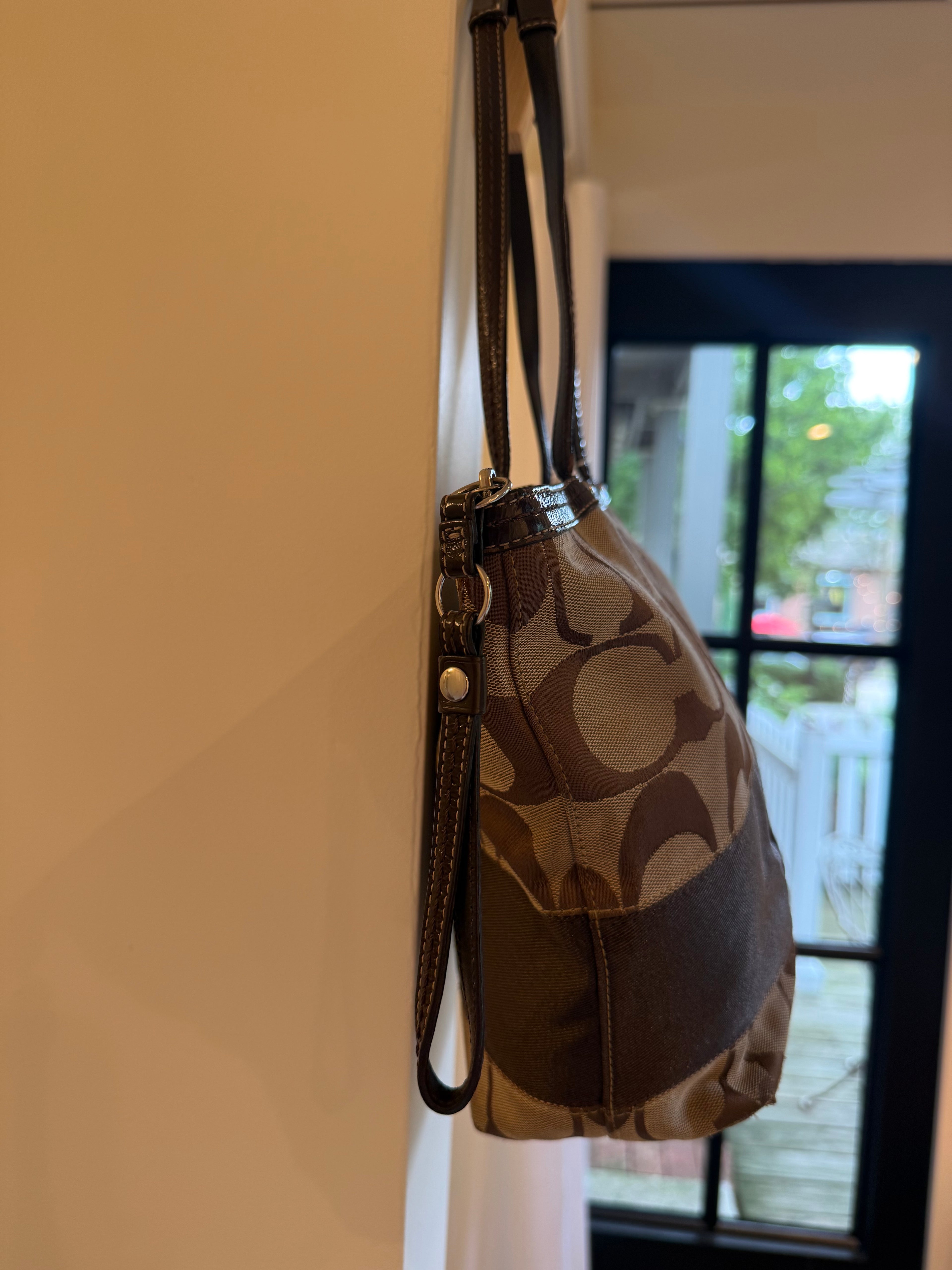 Coach 2009 Signature Stripe Tote