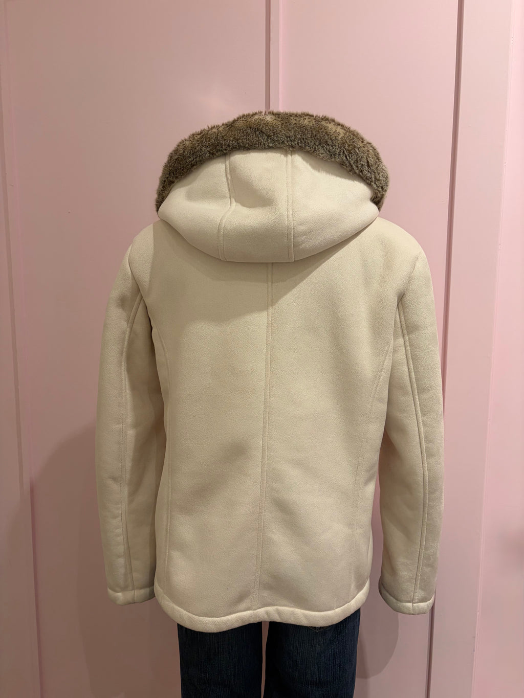 “NY&Co” Cream Coat - Medium