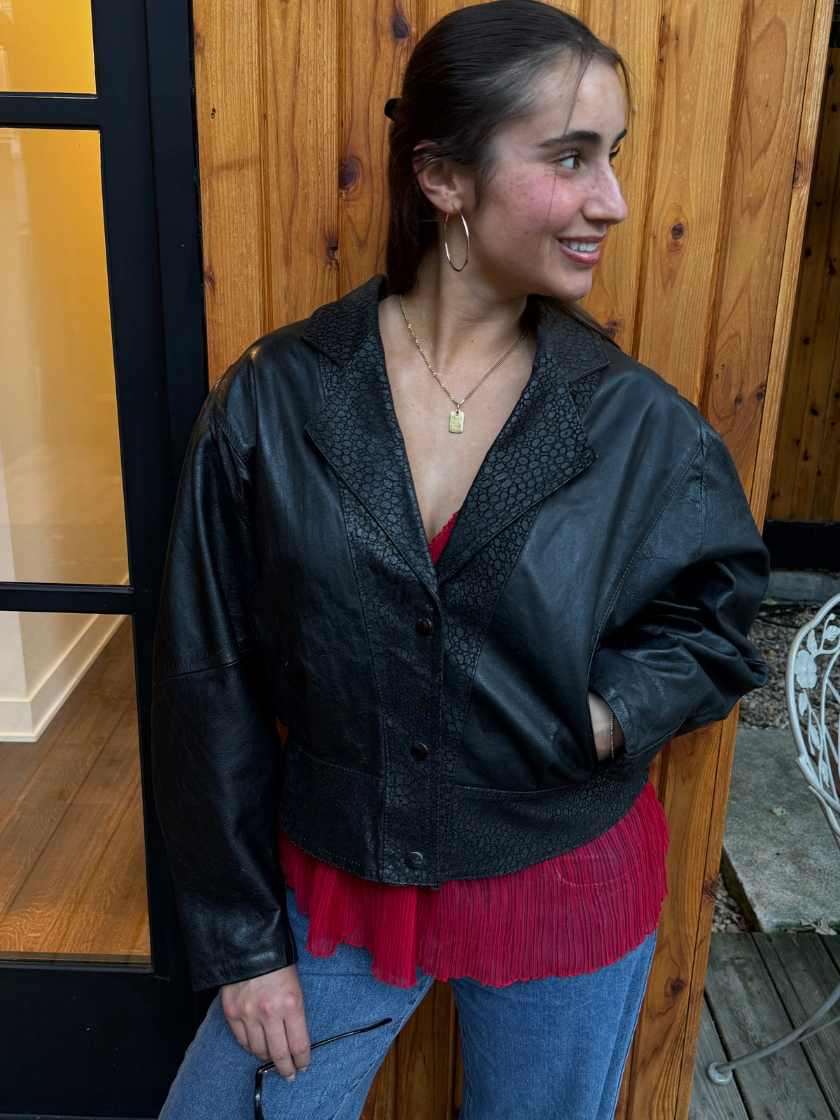 Orig. Hnos. Solorzano Leather Jacket - Medium