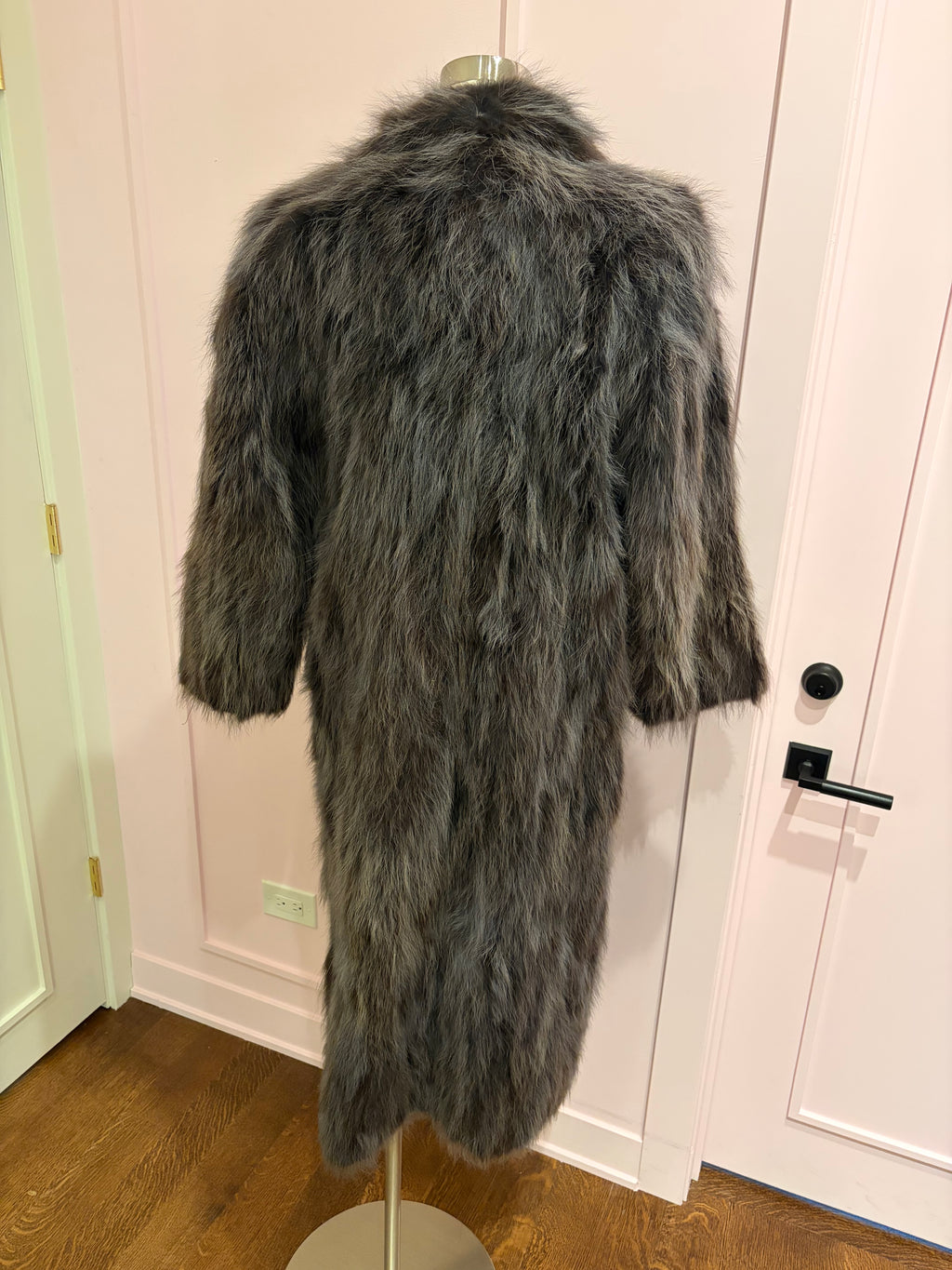 "Paddor's" Full-Length Fur Coat - Size 12