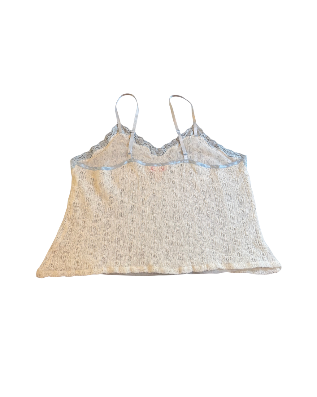 Dainty Knit Lace Tank - XXL