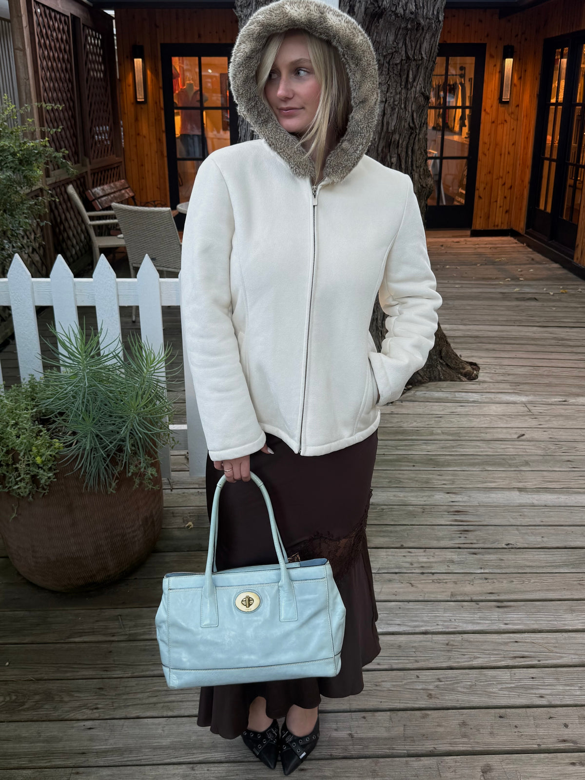 2007 Coach Madeline Patent Leather Bag