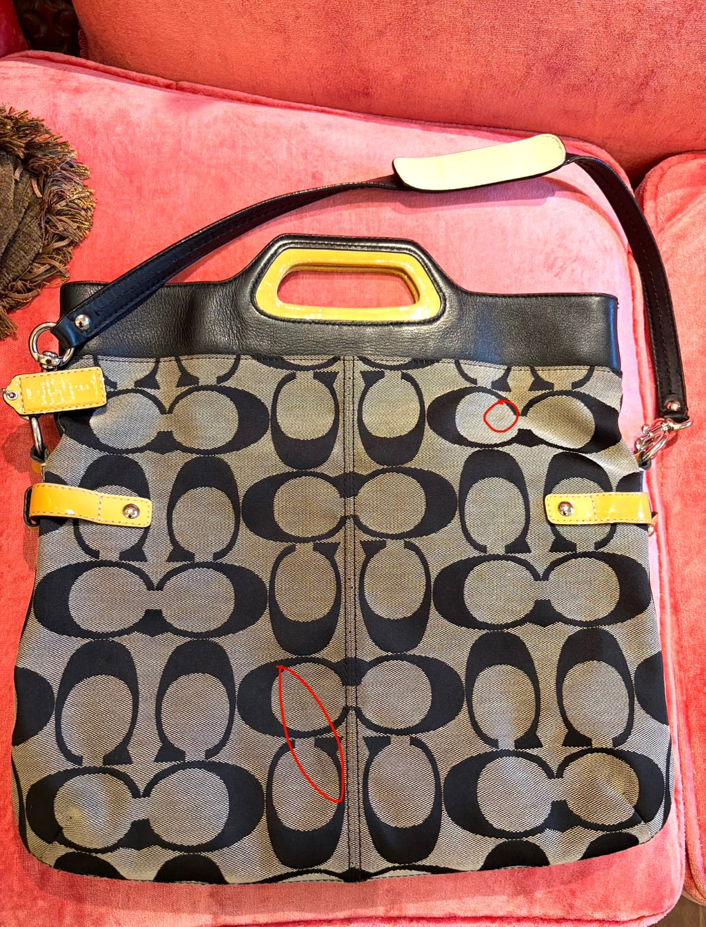 2008 Coach Bonnie Foldover Shoulder Bag