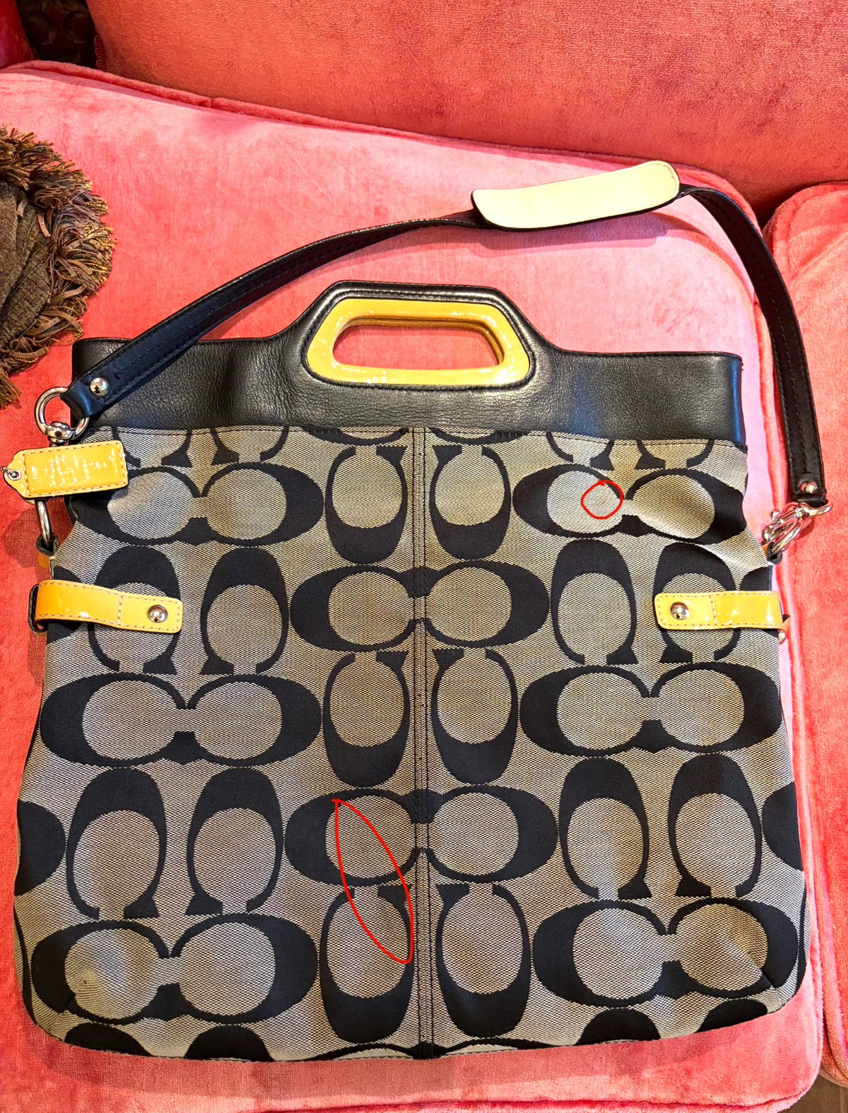 2008 Coach Bonnie Foldover Shoulder Bag