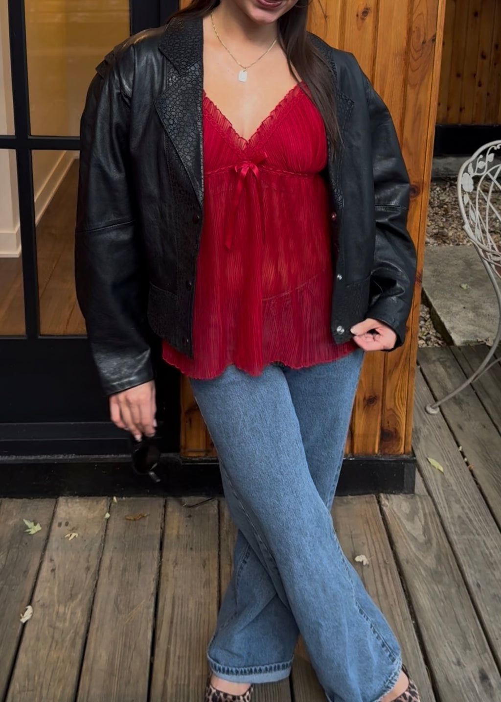 Orig. Hnos. Solorzano Leather Jacket - Medium