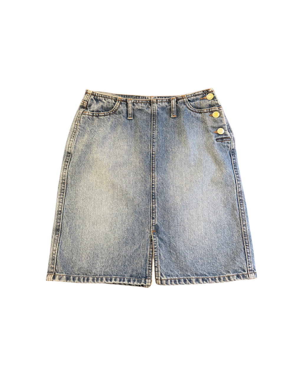 Gap Triple Button Denim Skirt - Size 0