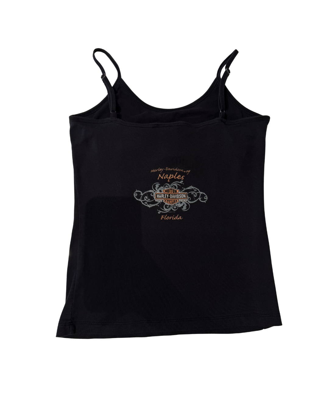 Harley Longline Rhinestone Tank - S/M