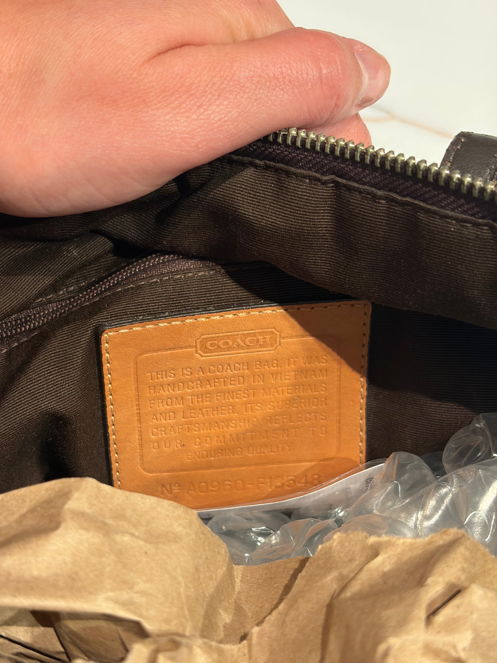 Coach 2009 Signature Stripe Tote