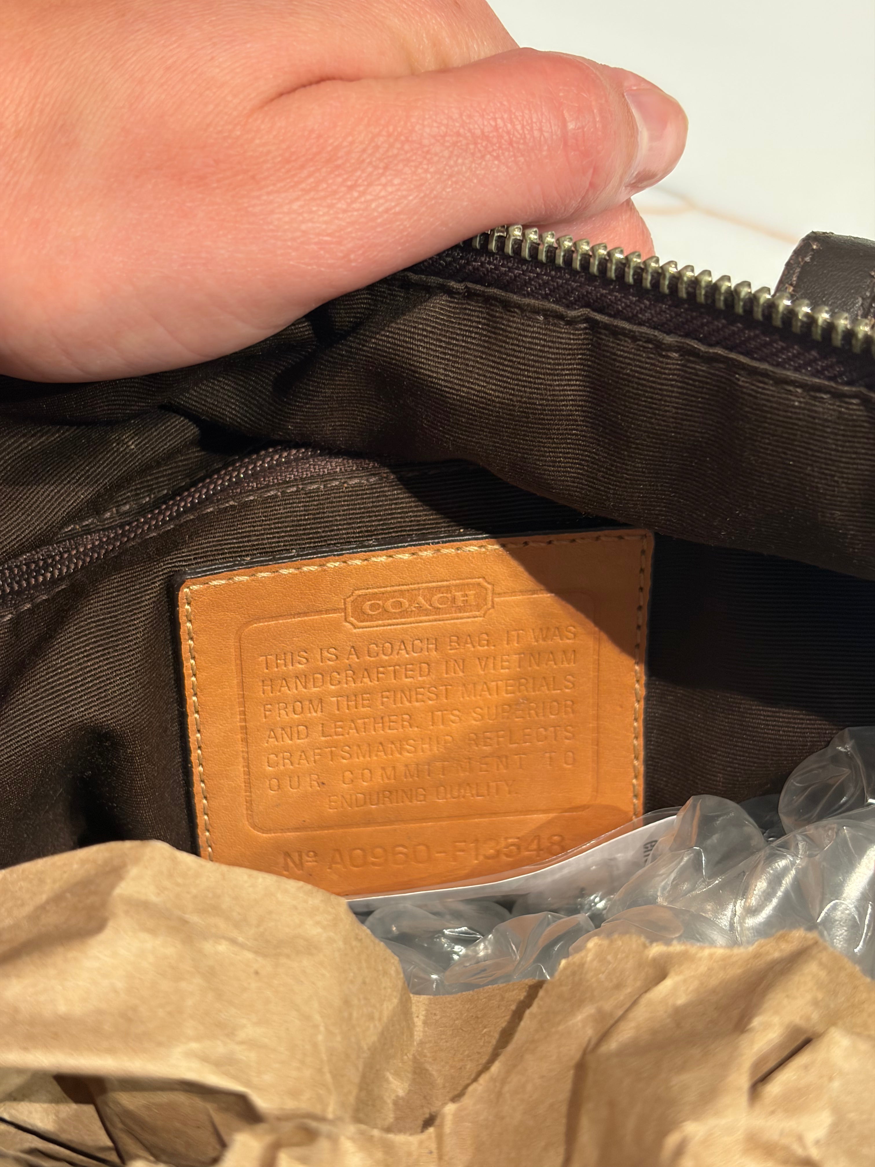 Coach 2009 Signature Stripe Tote