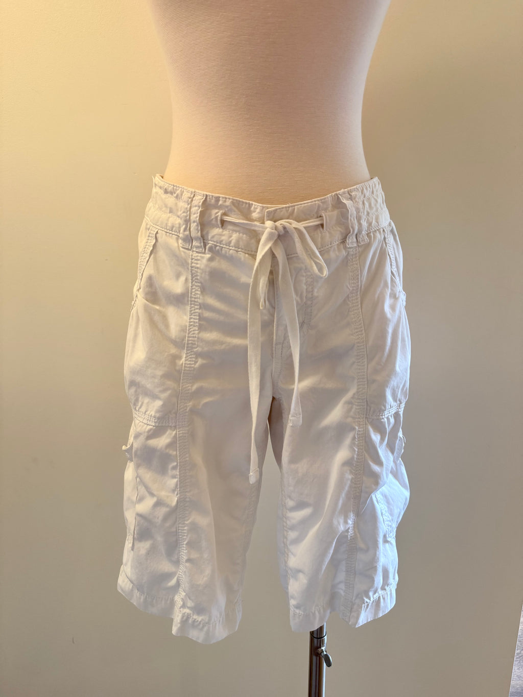 White Cargo Long Short - Size 12
