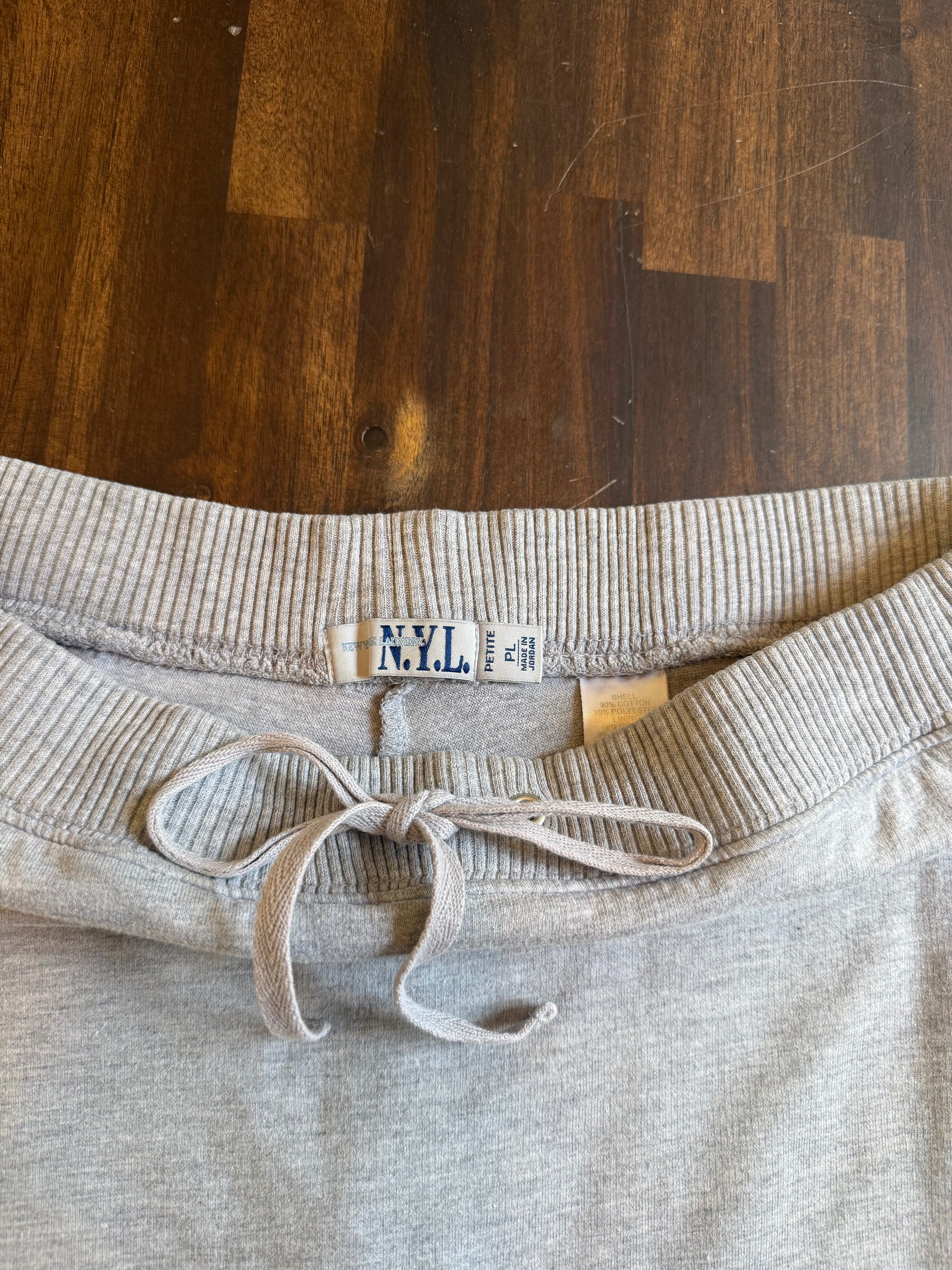 Gray Track Skort - Large