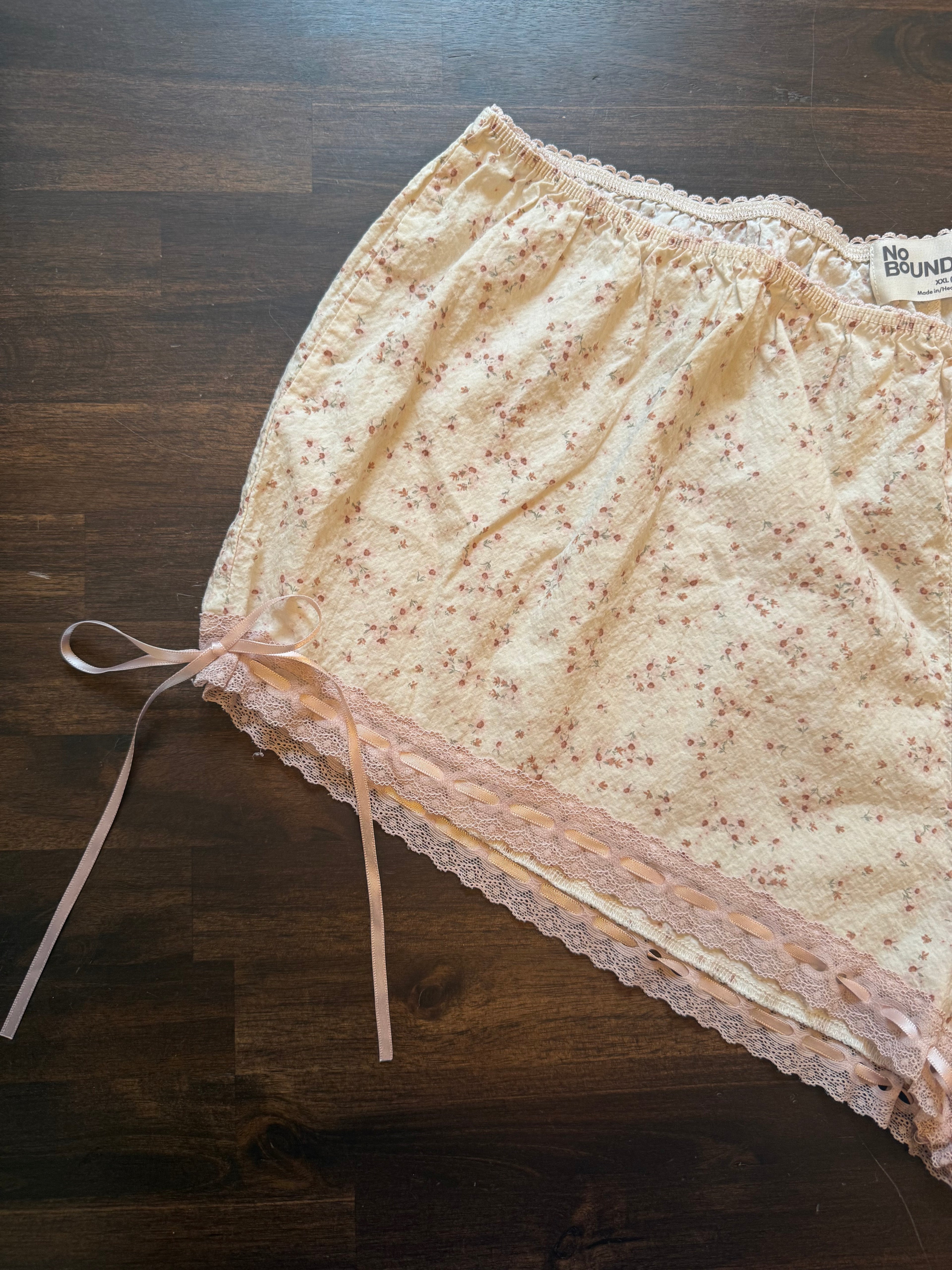 Pink Floral Bloomers - XXL