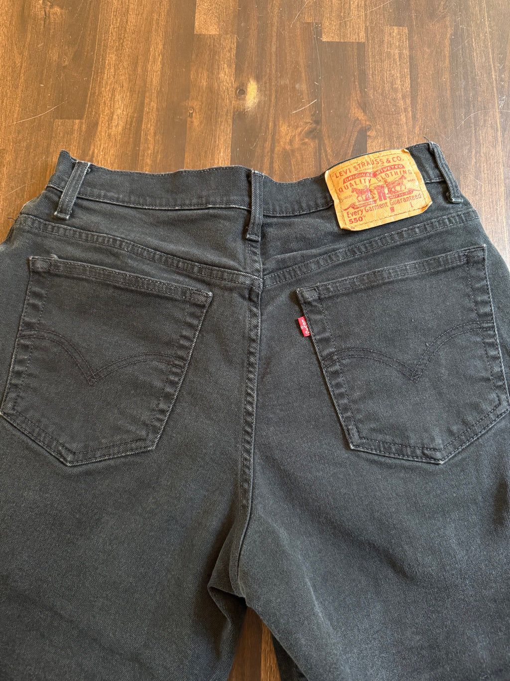 Black Levi's Jean Shorts - Size 4