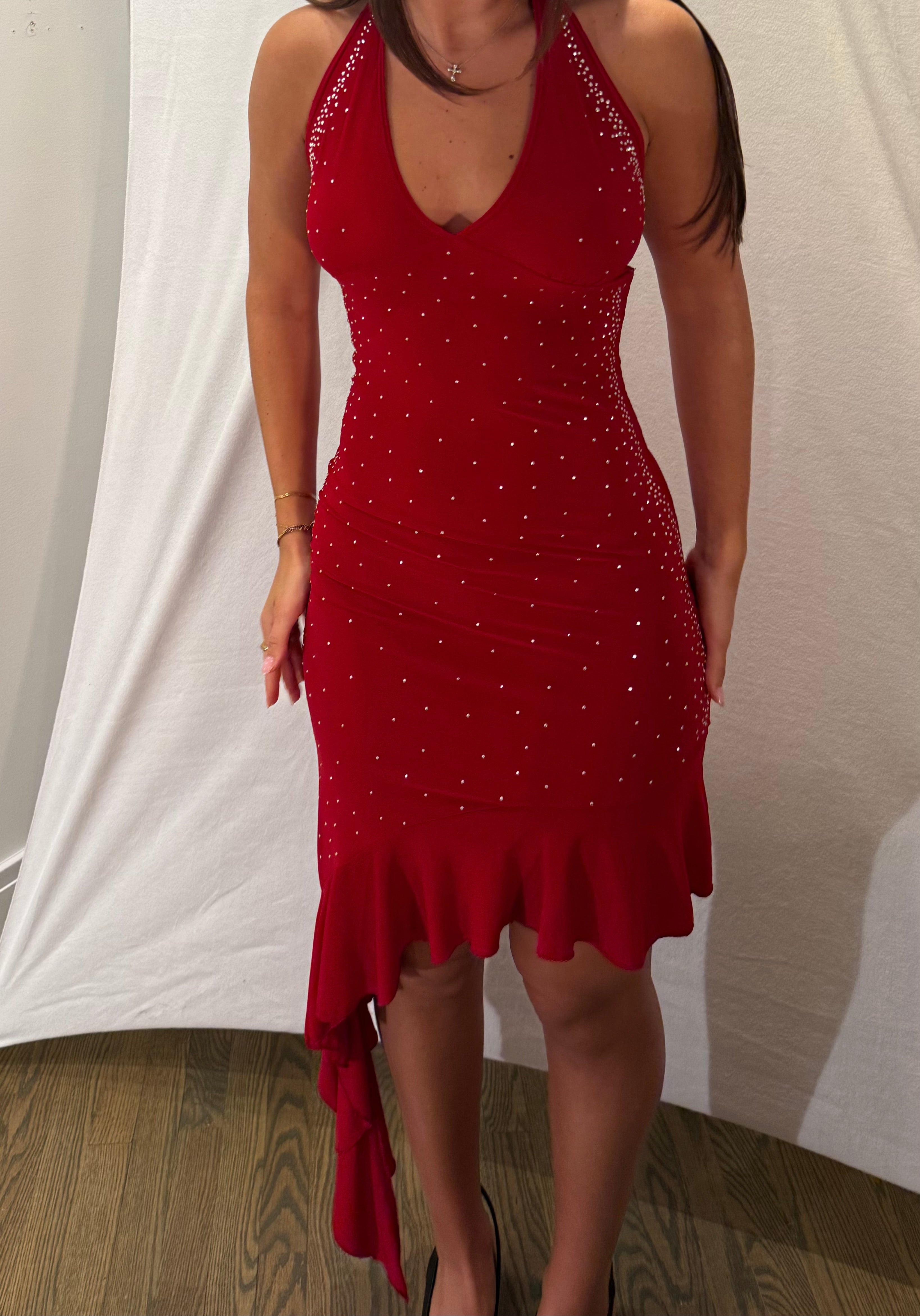 Deadstock Y2K Asymmetric Dress - Small & Large avail