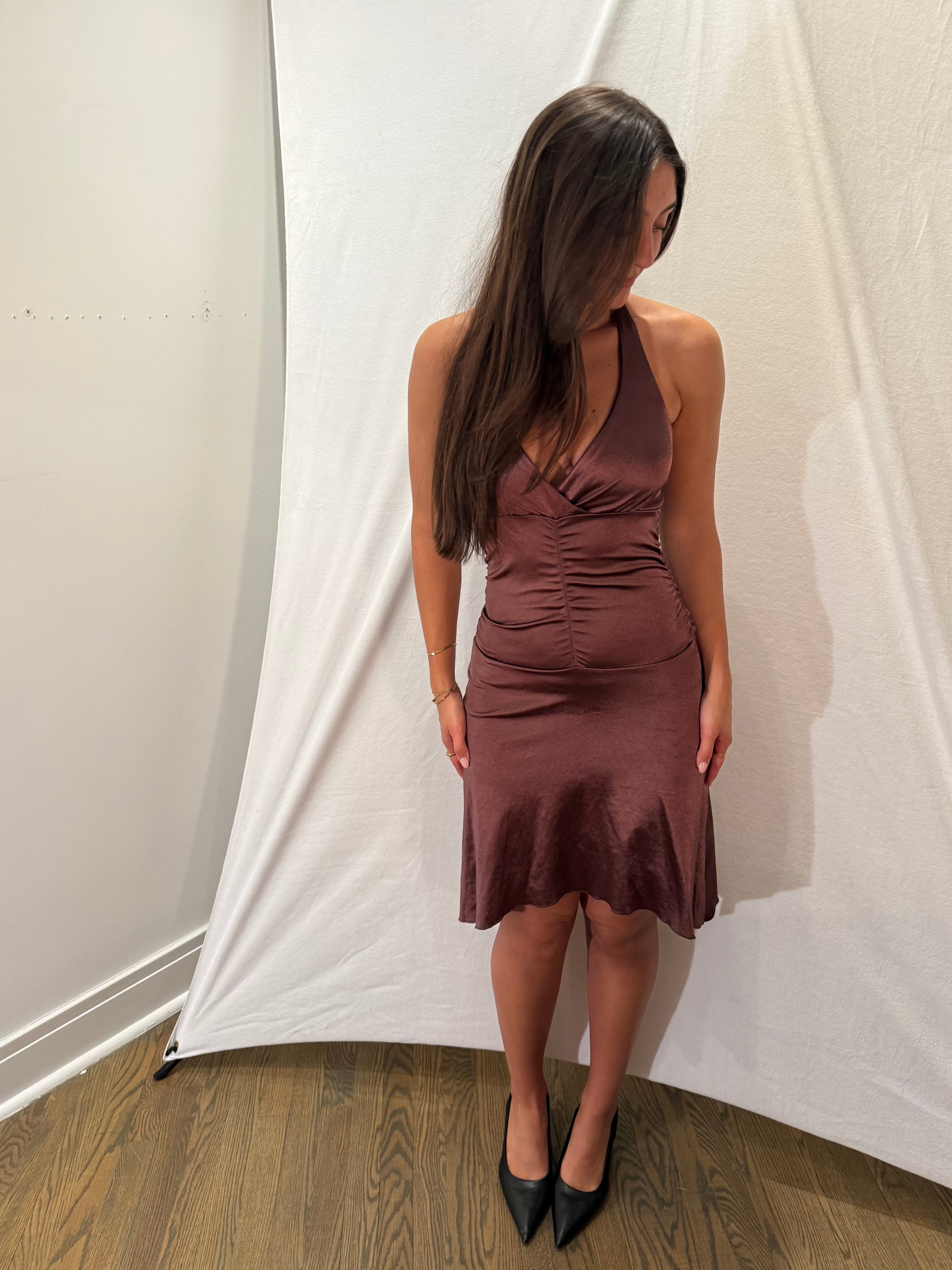 Wet Seal Halter Dress - Medium